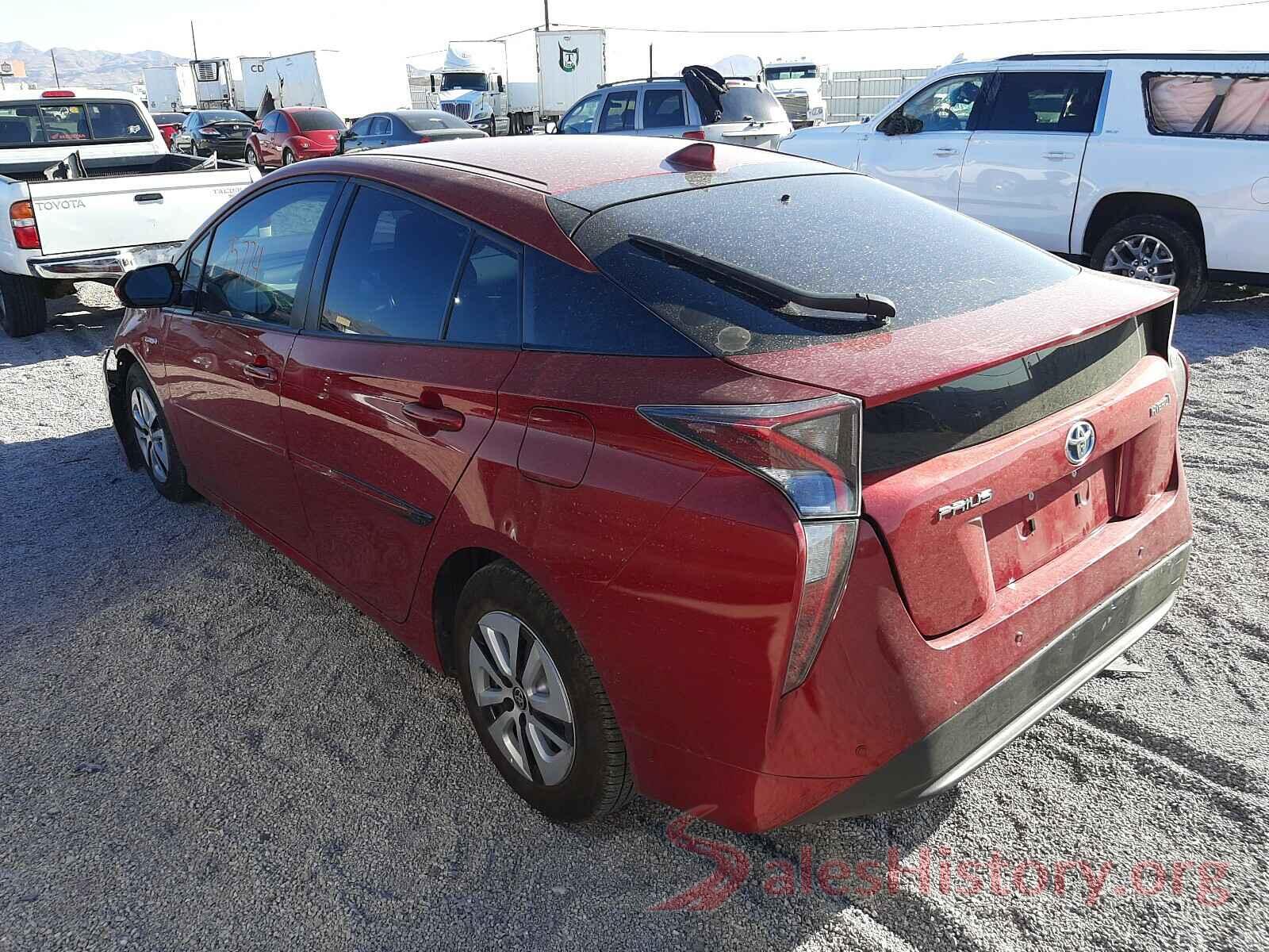 JTDKBRFU9J3590877 2018 TOYOTA PRIUS