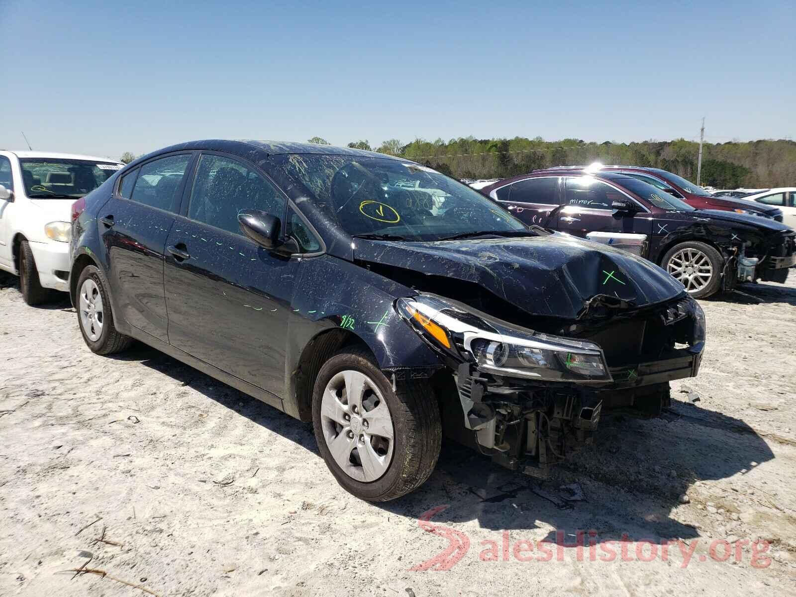 3KPFK4A71JE237015 2018 KIA FORTE