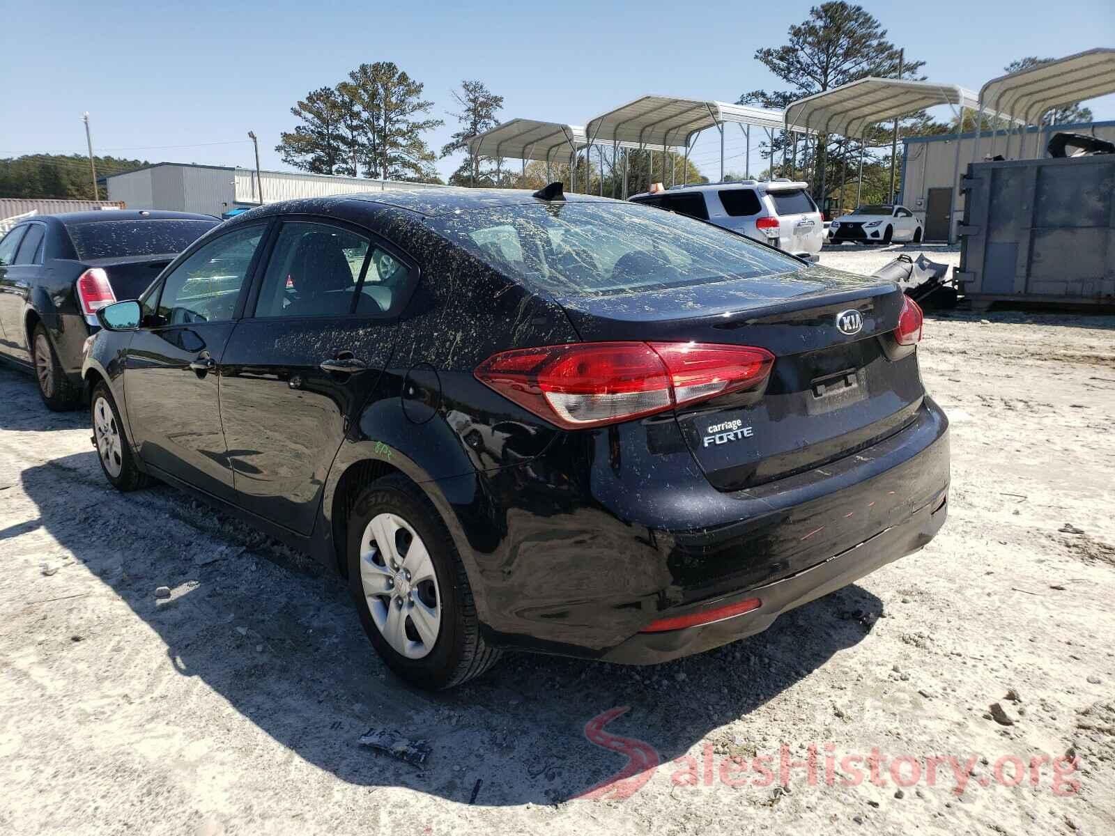 3KPFK4A71JE237015 2018 KIA FORTE