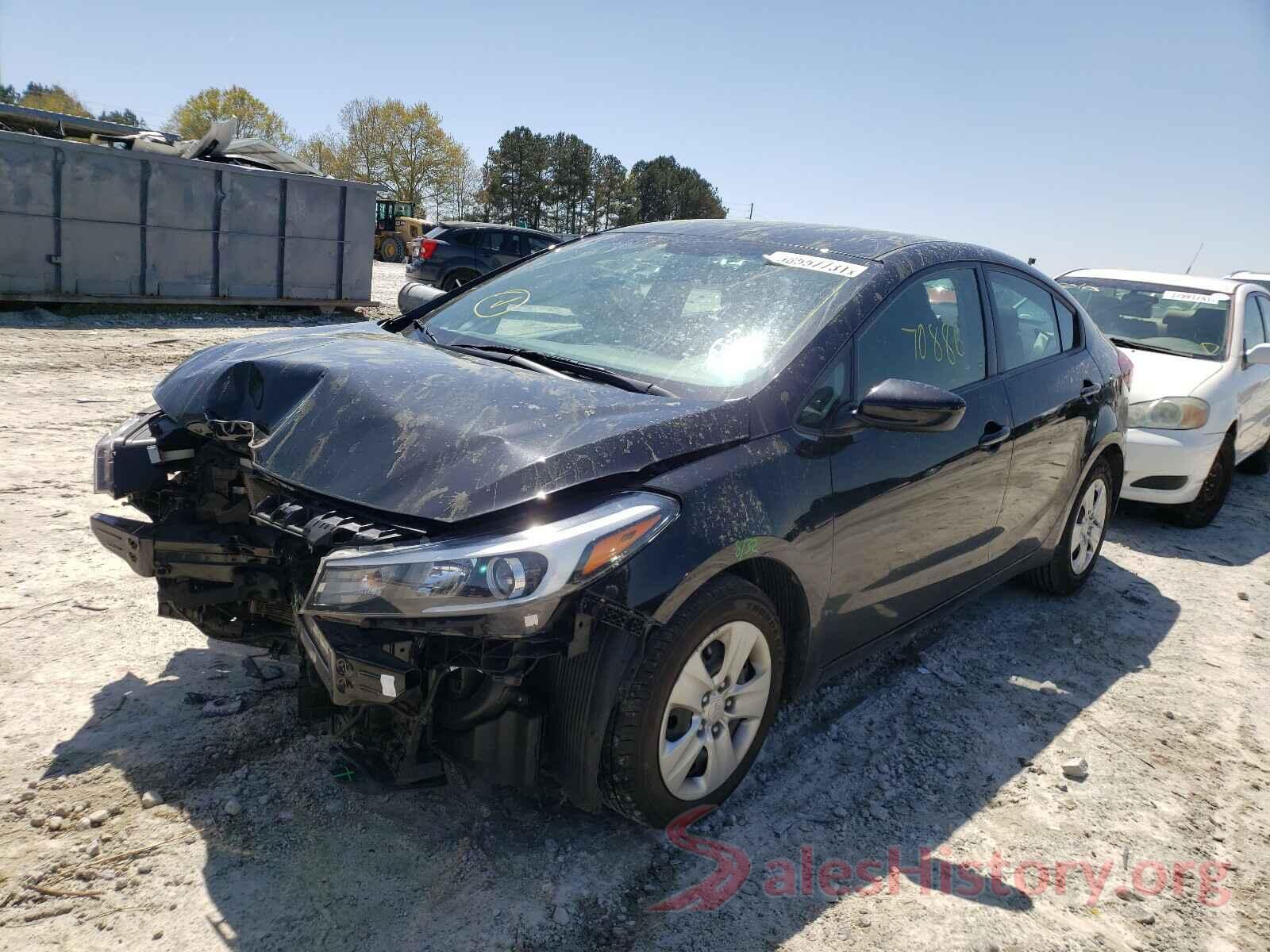 3KPFK4A71JE237015 2018 KIA FORTE