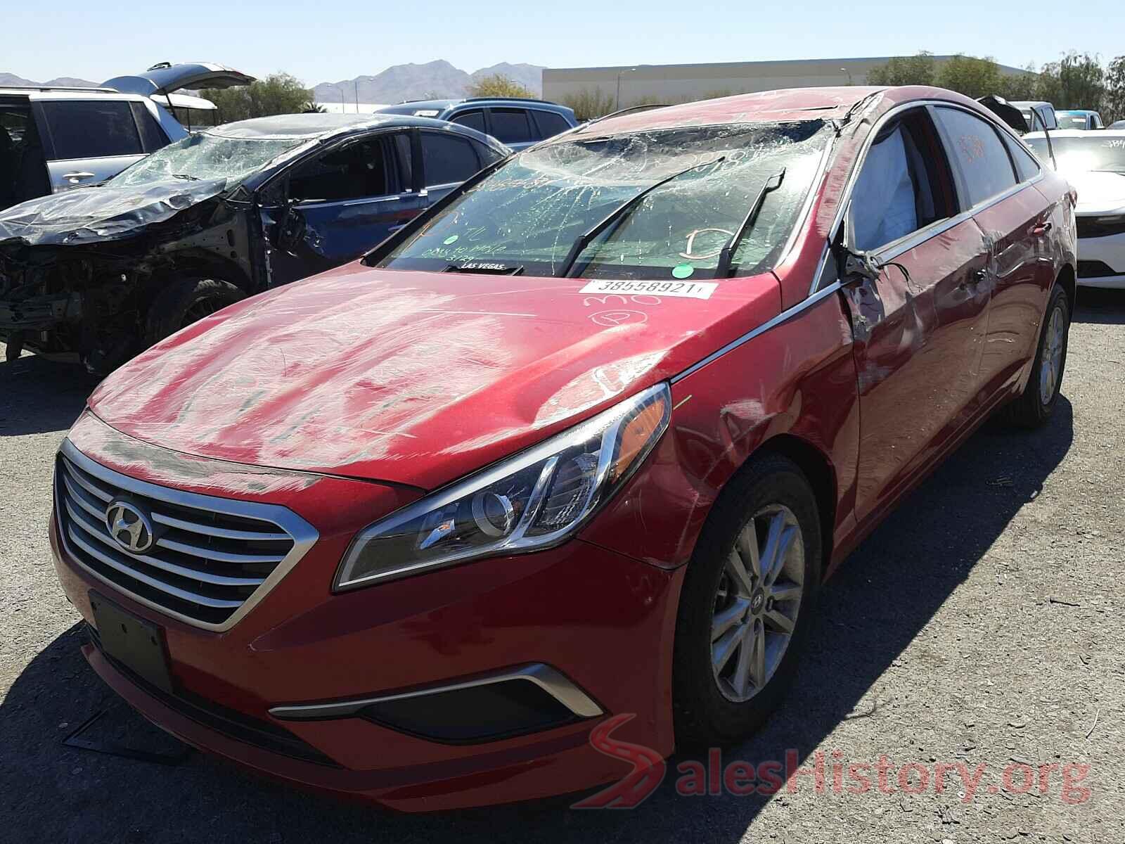 5NPE24AF3HH529287 2017 HYUNDAI SONATA