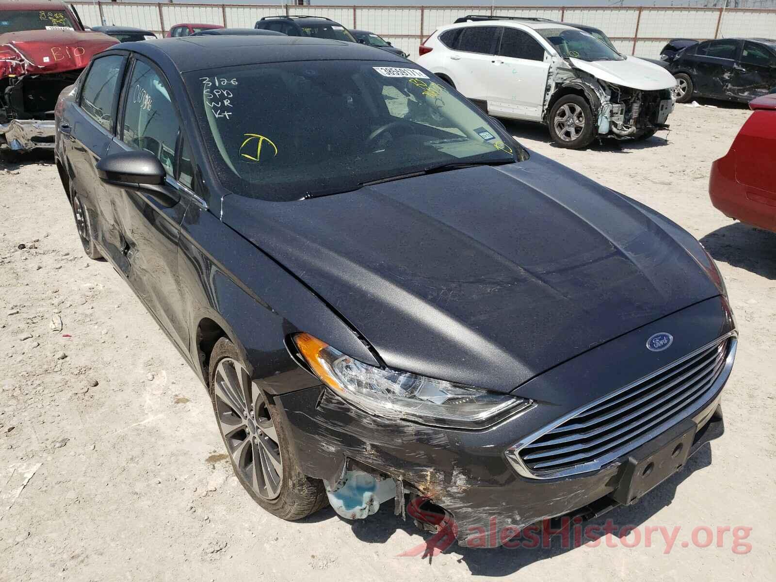 3FA6P0T97KR260923 2019 FORD FUSION