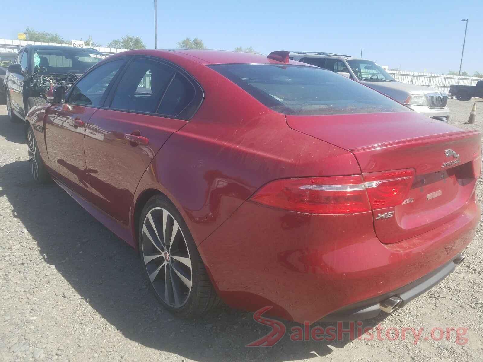 SAJAF4BV3HA950122 2017 JAGUAR XE