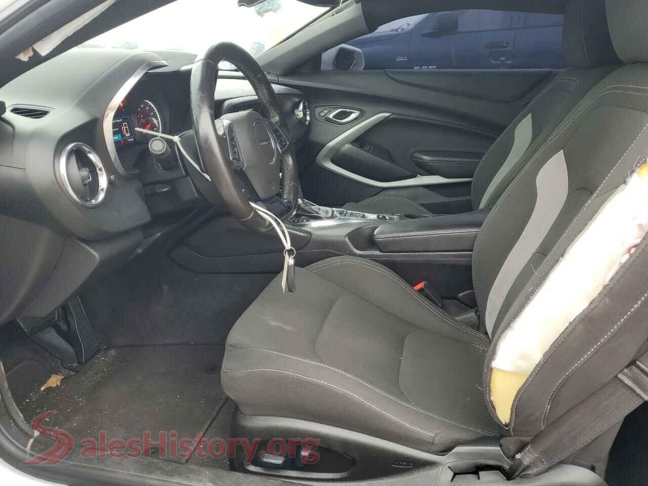 2019 CHEVROLET CAMARO VIN 1G1FB1RX7K0116723, engine bay