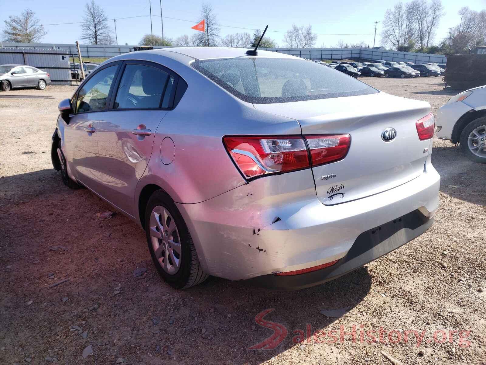 KNADM4A33H6005317 2017 KIA RIO