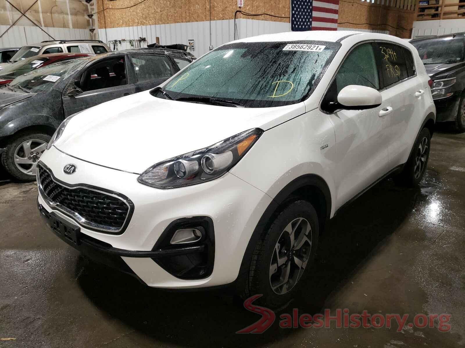 KNDPMCAC2M7920416 2021 KIA SPORTAGE