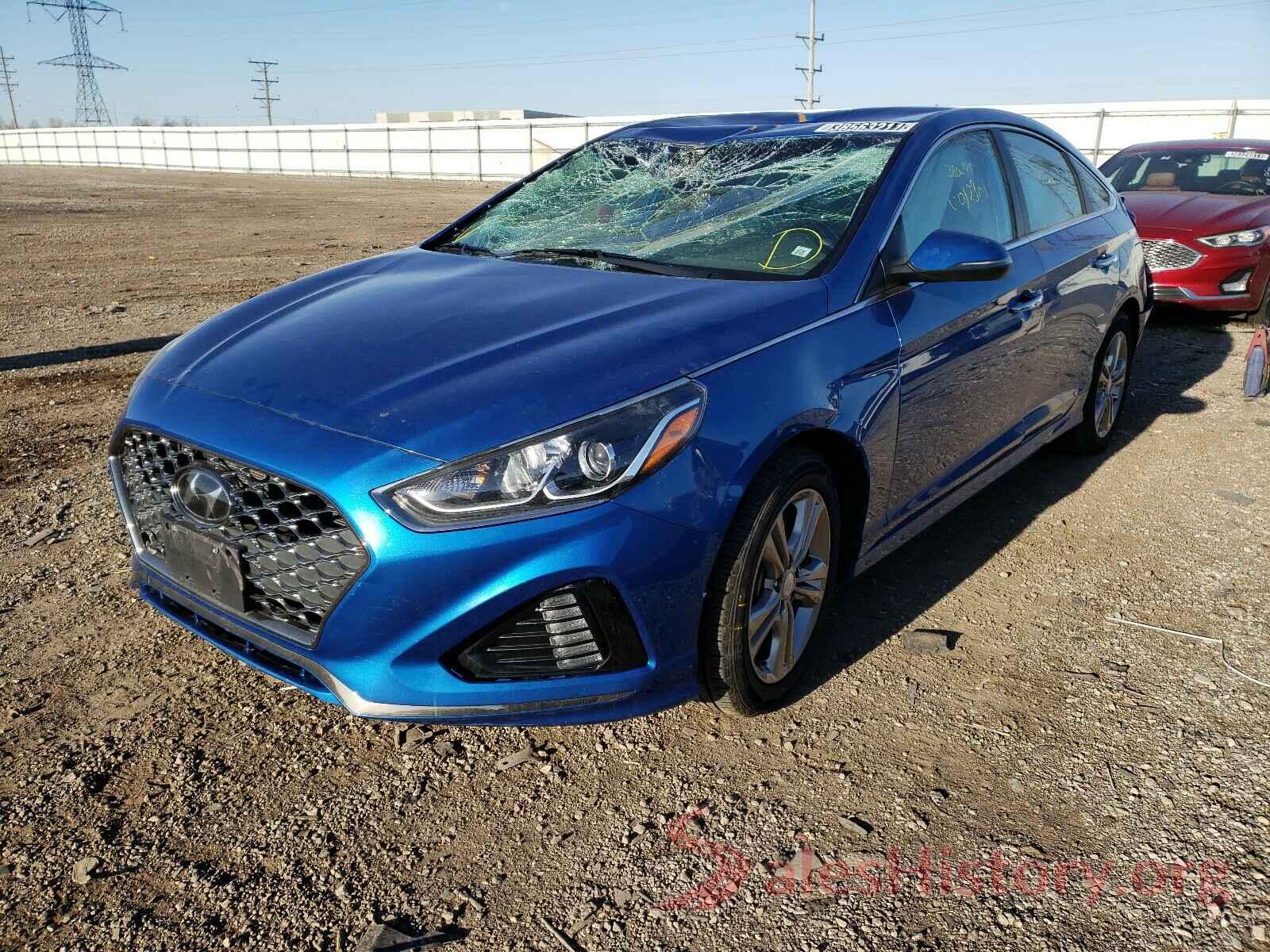 5NPE34AF7KH768233 2019 HYUNDAI SONATA