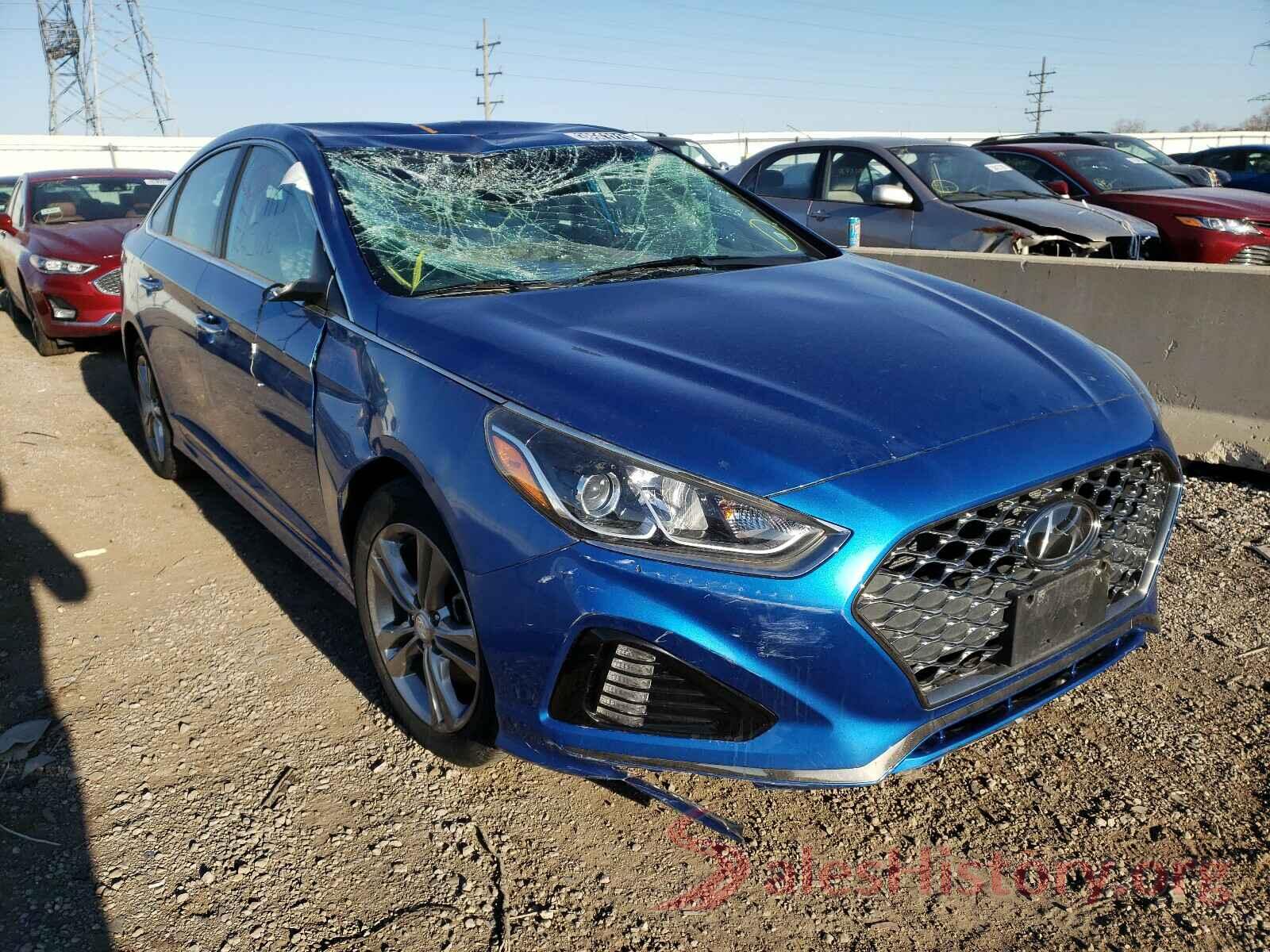 5NPE34AF7KH768233 2019 HYUNDAI SONATA