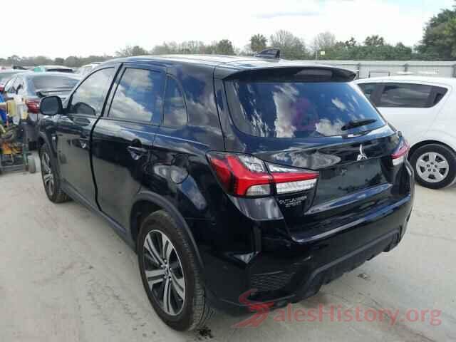 JA4AP3AU0LU021344 2020 MITSUBISHI OUTLANDER