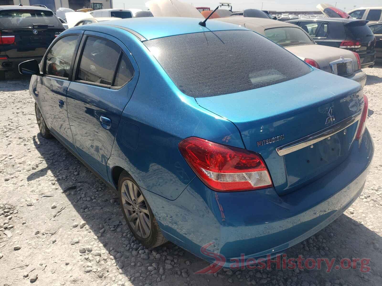 ML32F3FJ2KHF03709 2019 MITSUBISHI MIRAGE