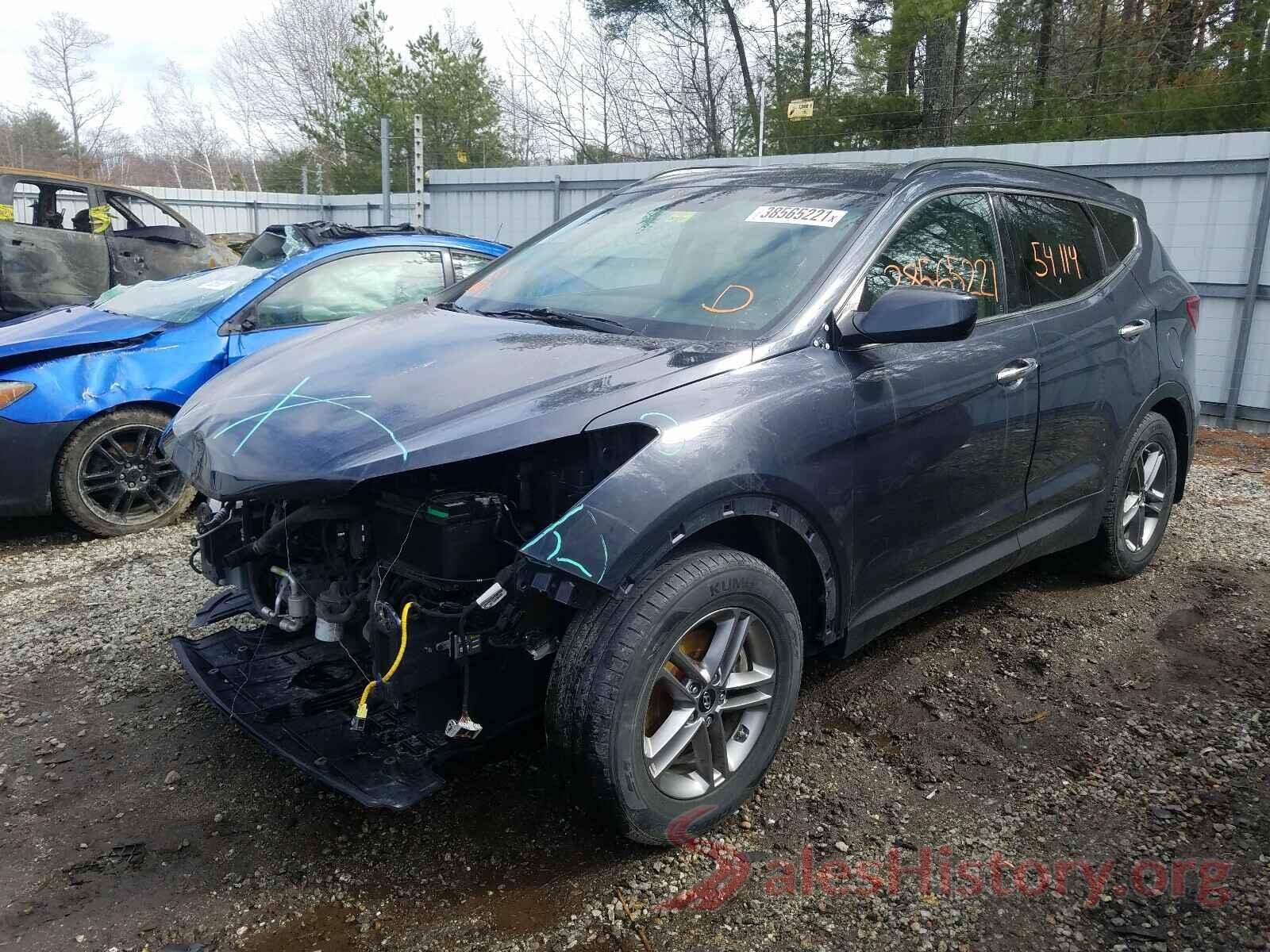 5NMZUDLB6HH023178 2017 HYUNDAI SANTA FE