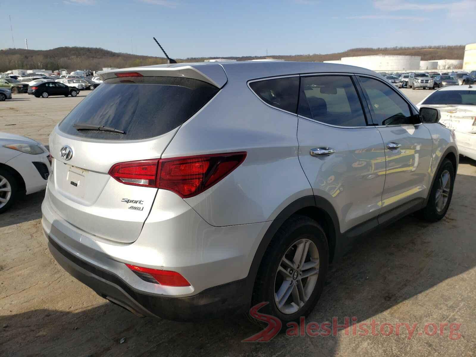 5XYZTDLBXJG512654 2018 HYUNDAI SANTA FE