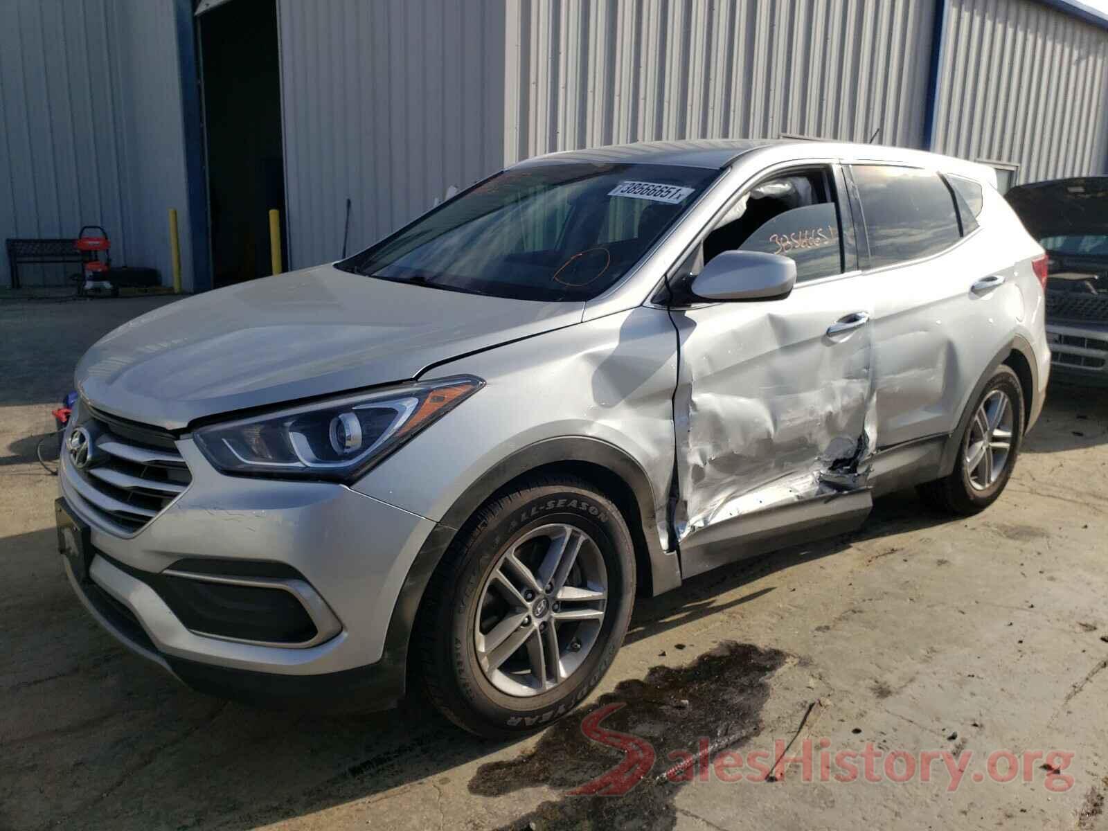 5XYZTDLBXJG512654 2018 HYUNDAI SANTA FE