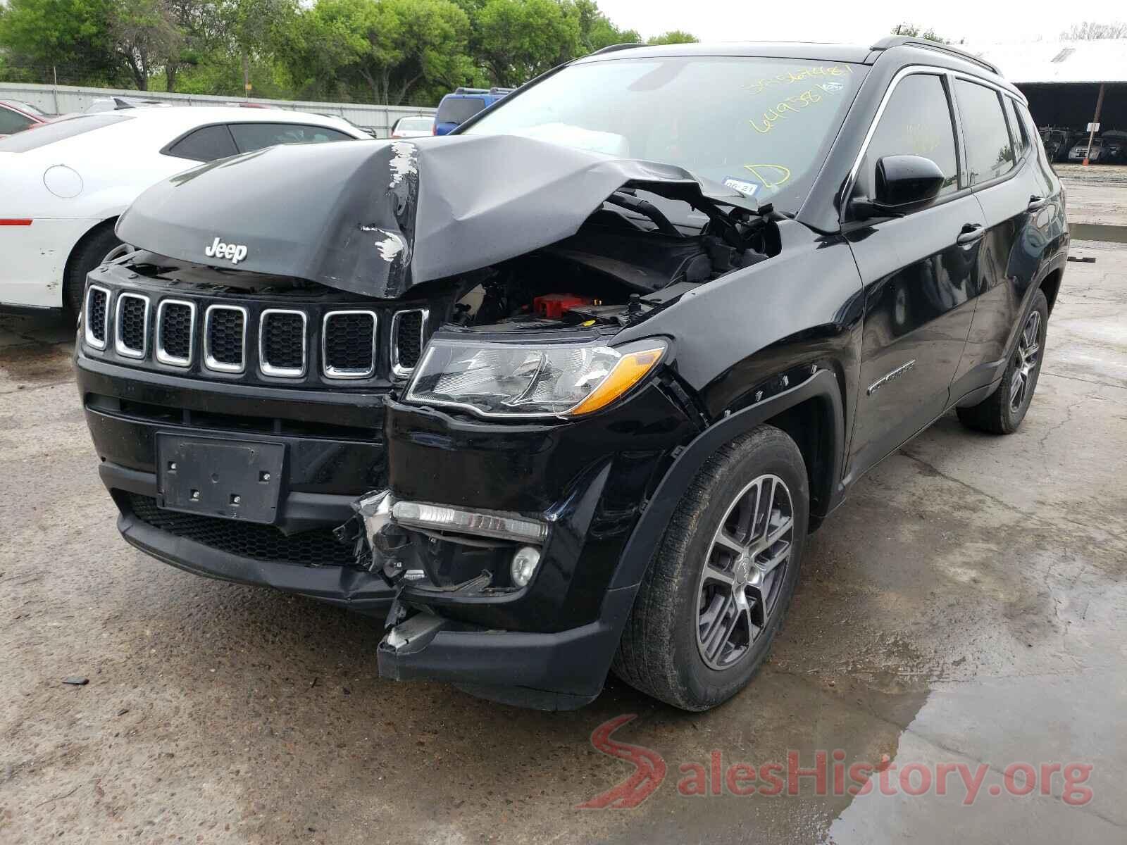 3C4NJCBB0KT649581 2019 JEEP COMPASS