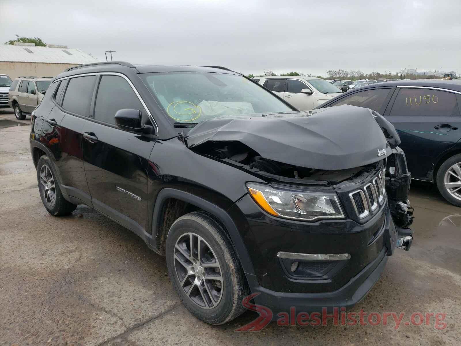 3C4NJCBB0KT649581 2019 JEEP COMPASS