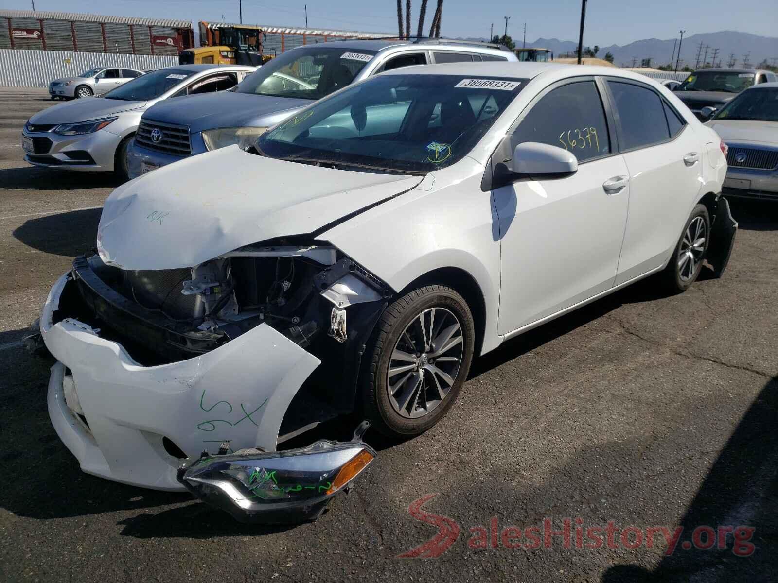 5YFBURHE2GP547966 2016 TOYOTA COROLLA