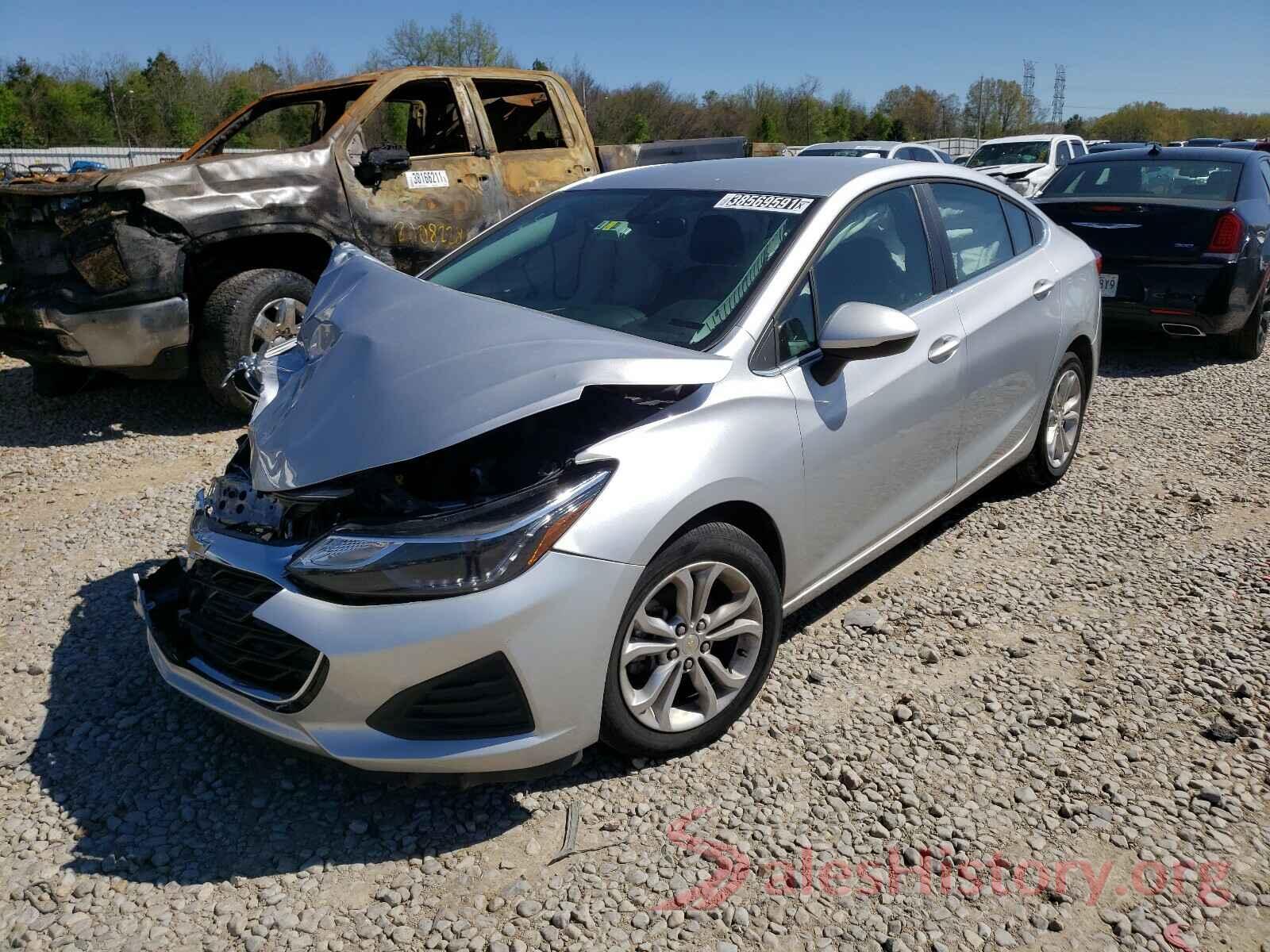 1G1BE5SMXK7123282 2019 CHEVROLET CRUZE