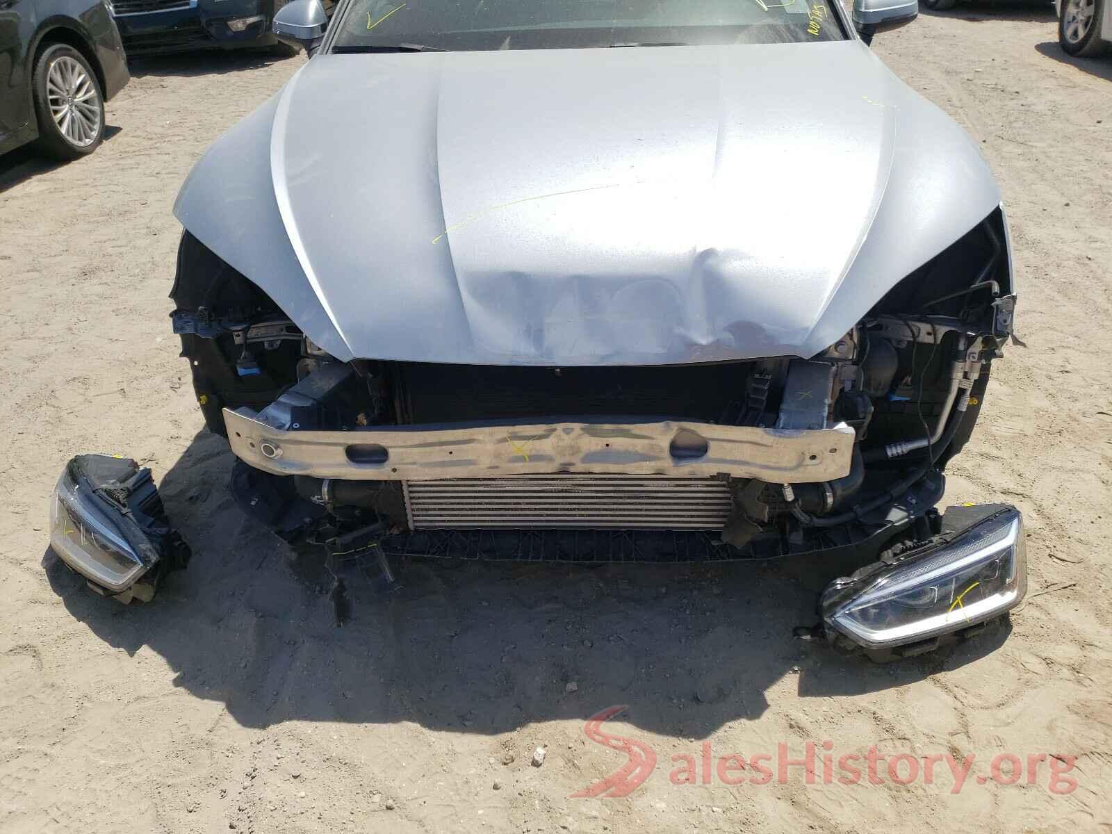 WAUBNCF56KA022352 2019 AUDI A5