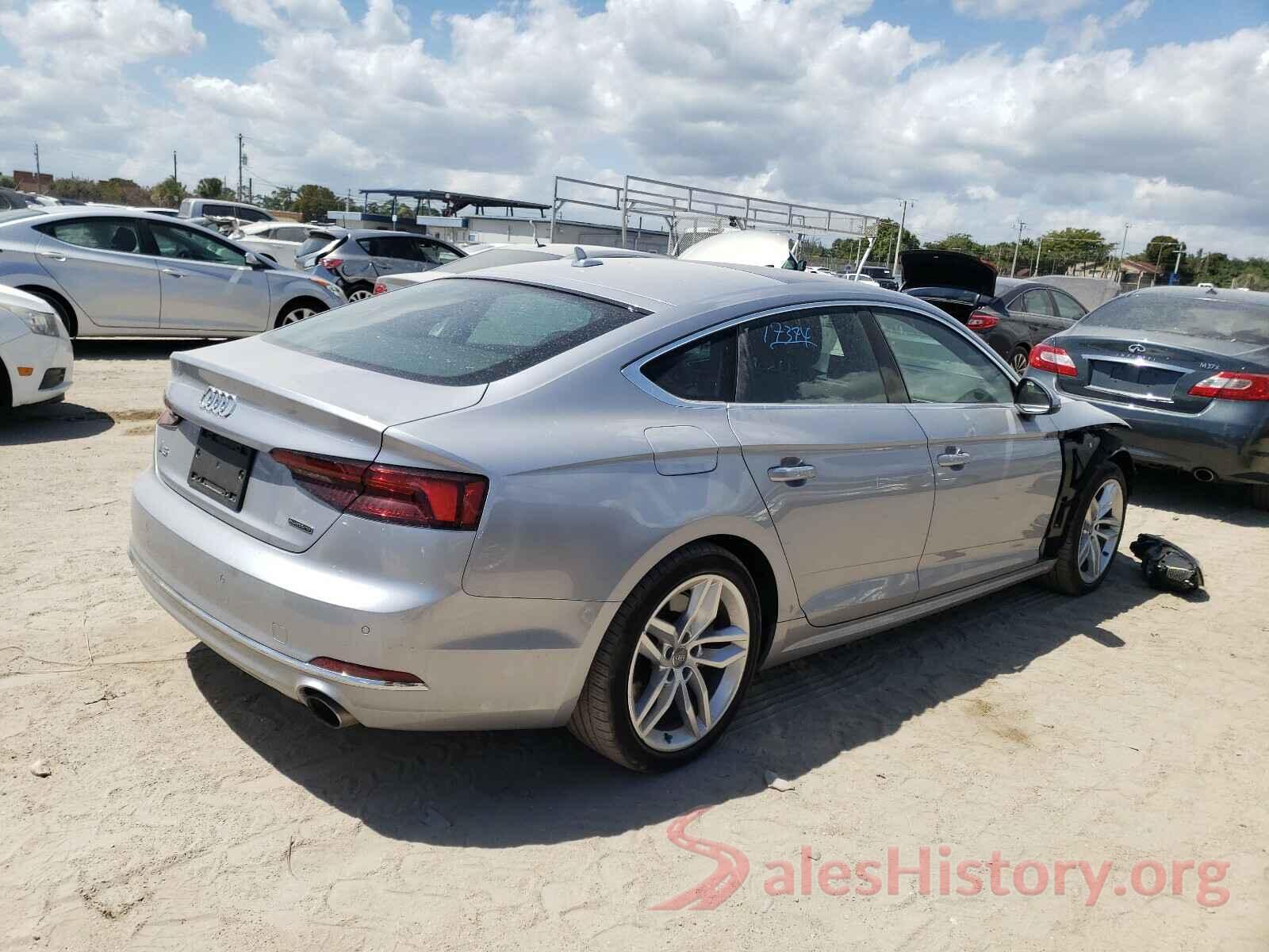 WAUBNCF56KA022352 2019 AUDI A5