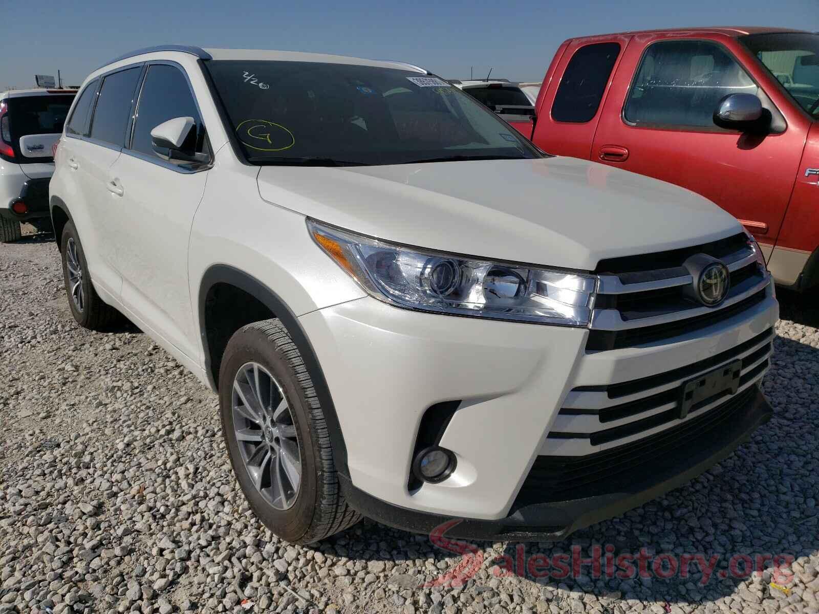 5TDKZRFH5JS543200 2018 TOYOTA HIGHLANDER