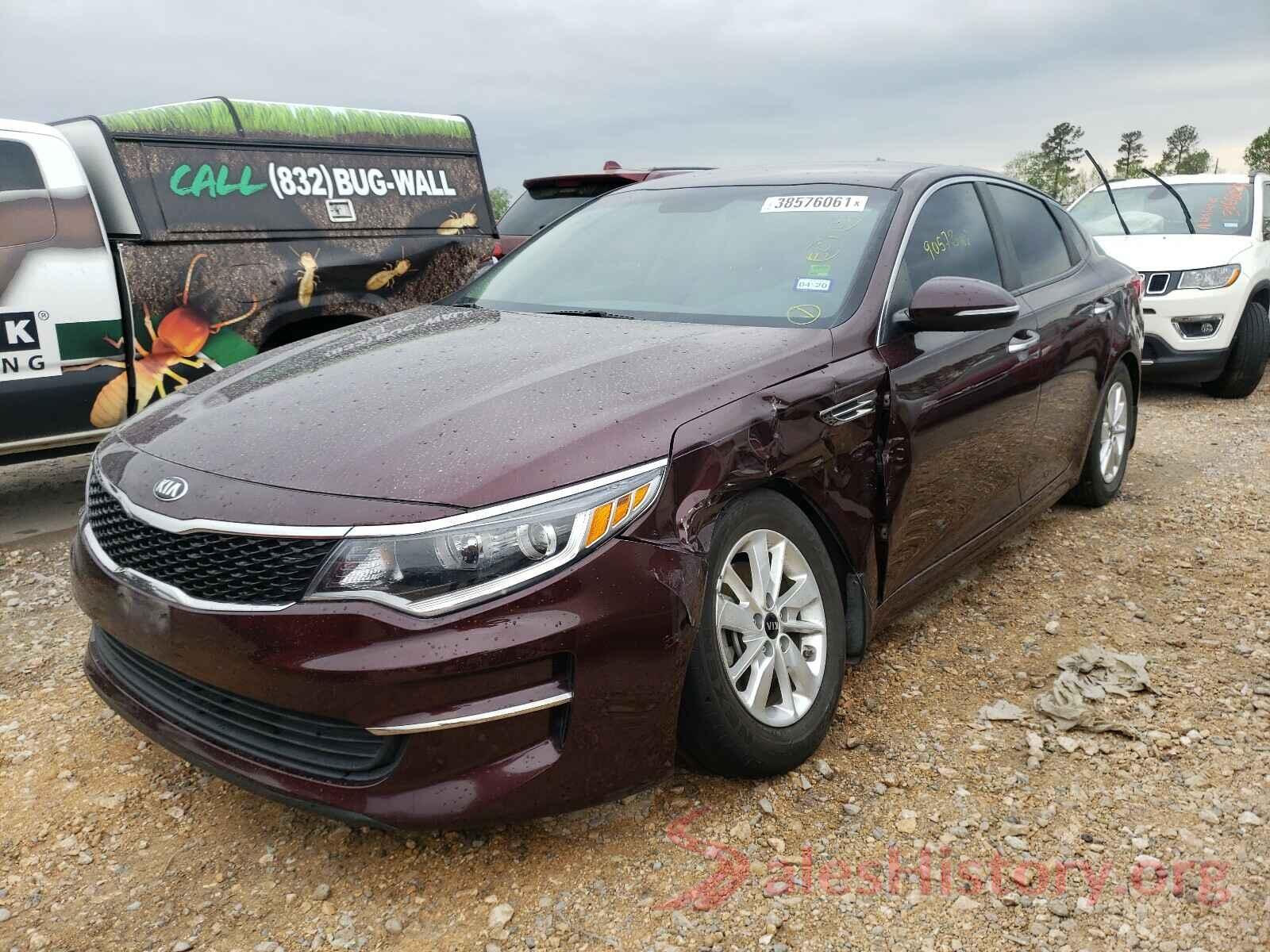 5XXGT4L37GG039969 2016 KIA OPTIMA