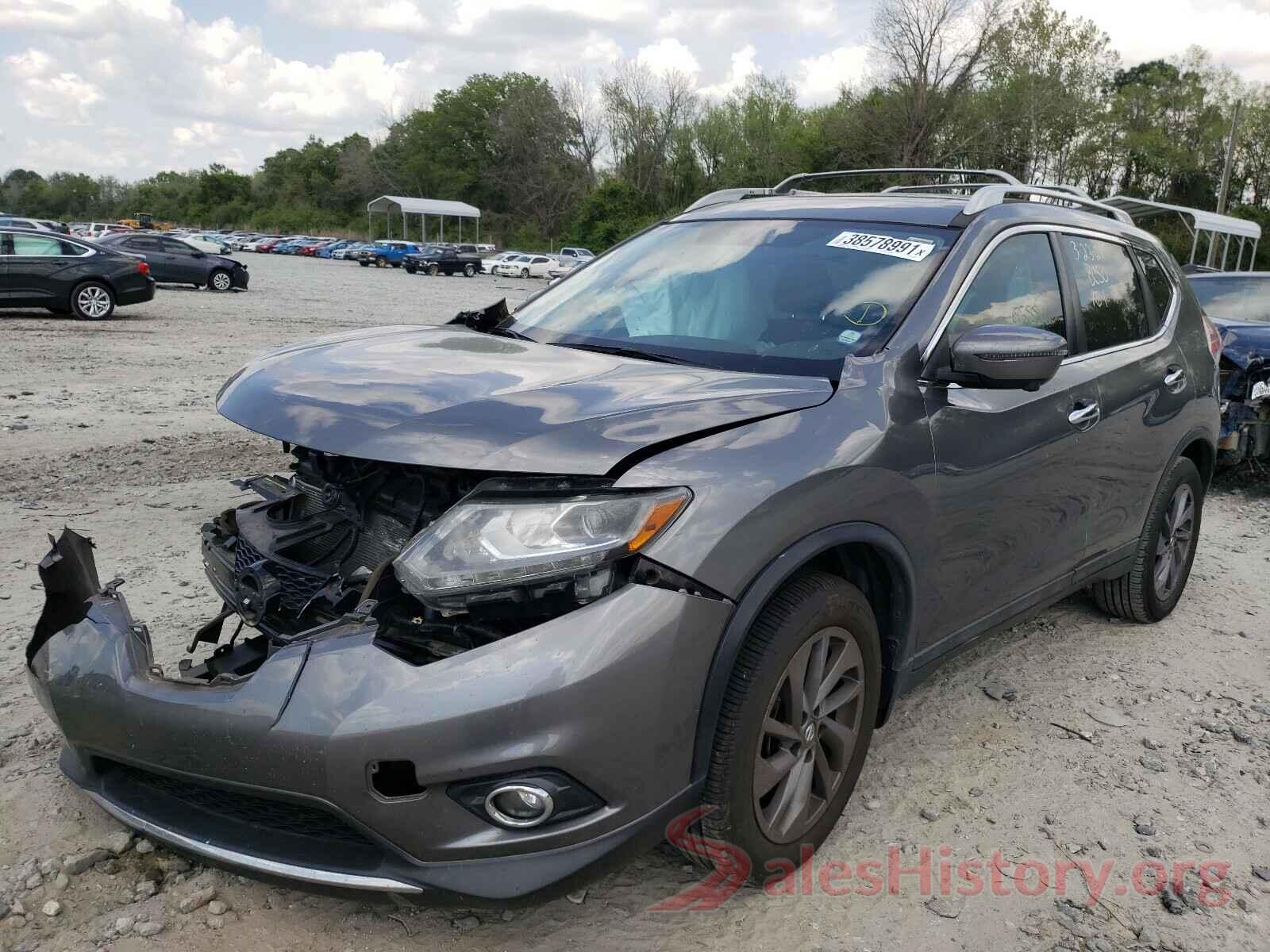 5N1AT2MT7GC843905 2016 NISSAN ROGUE