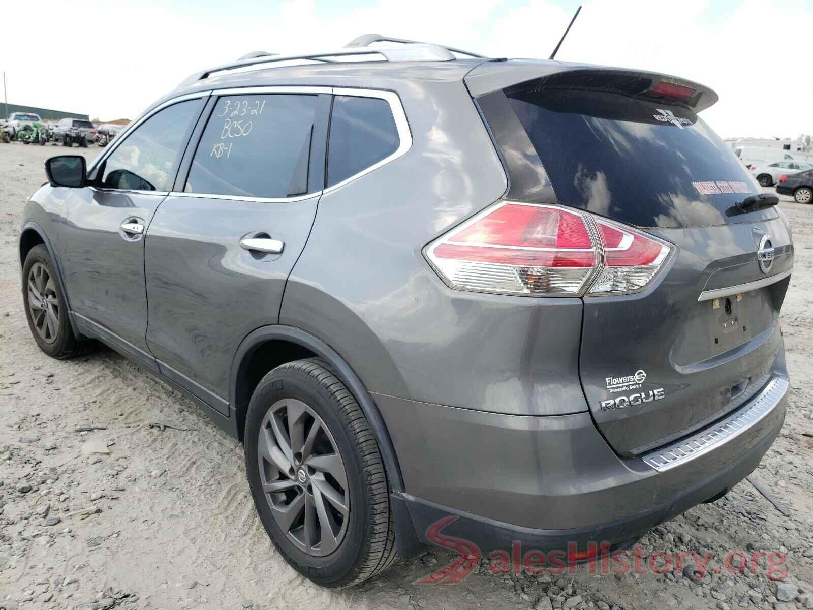 5N1AT2MT7GC843905 2016 NISSAN ROGUE