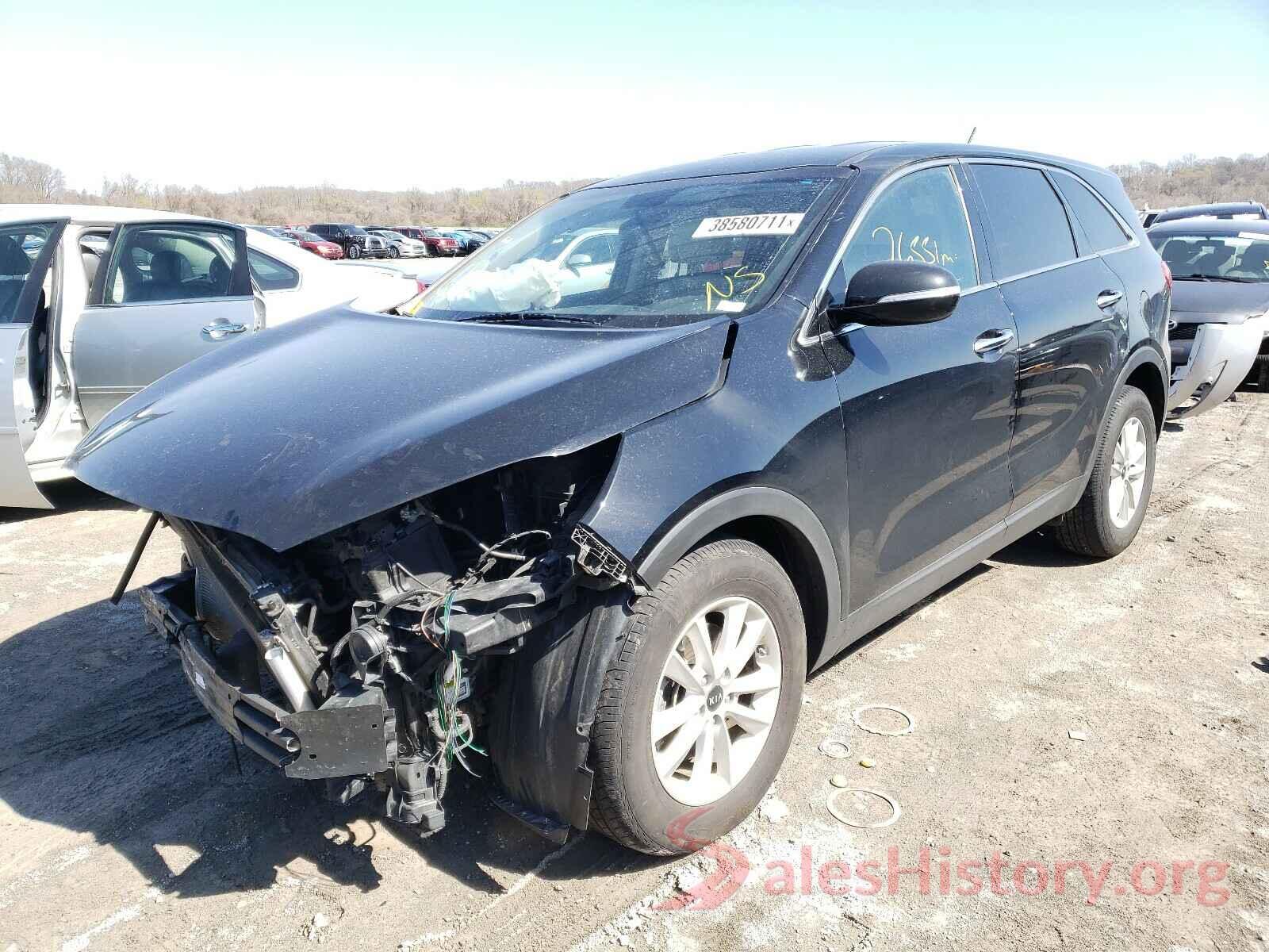 5XYPG4A57KG477145 2019 KIA SORENTO