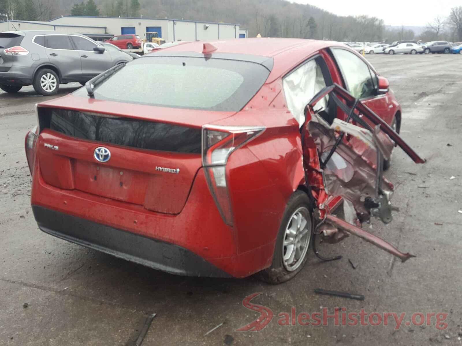 JTDKARFU1J3061863 2018 TOYOTA PRIUS