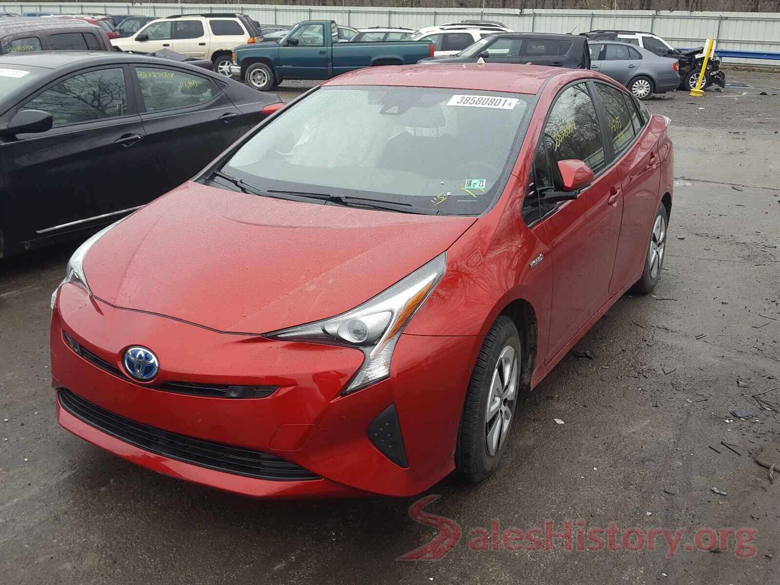 JTDKARFU1J3061863 2018 TOYOTA PRIUS