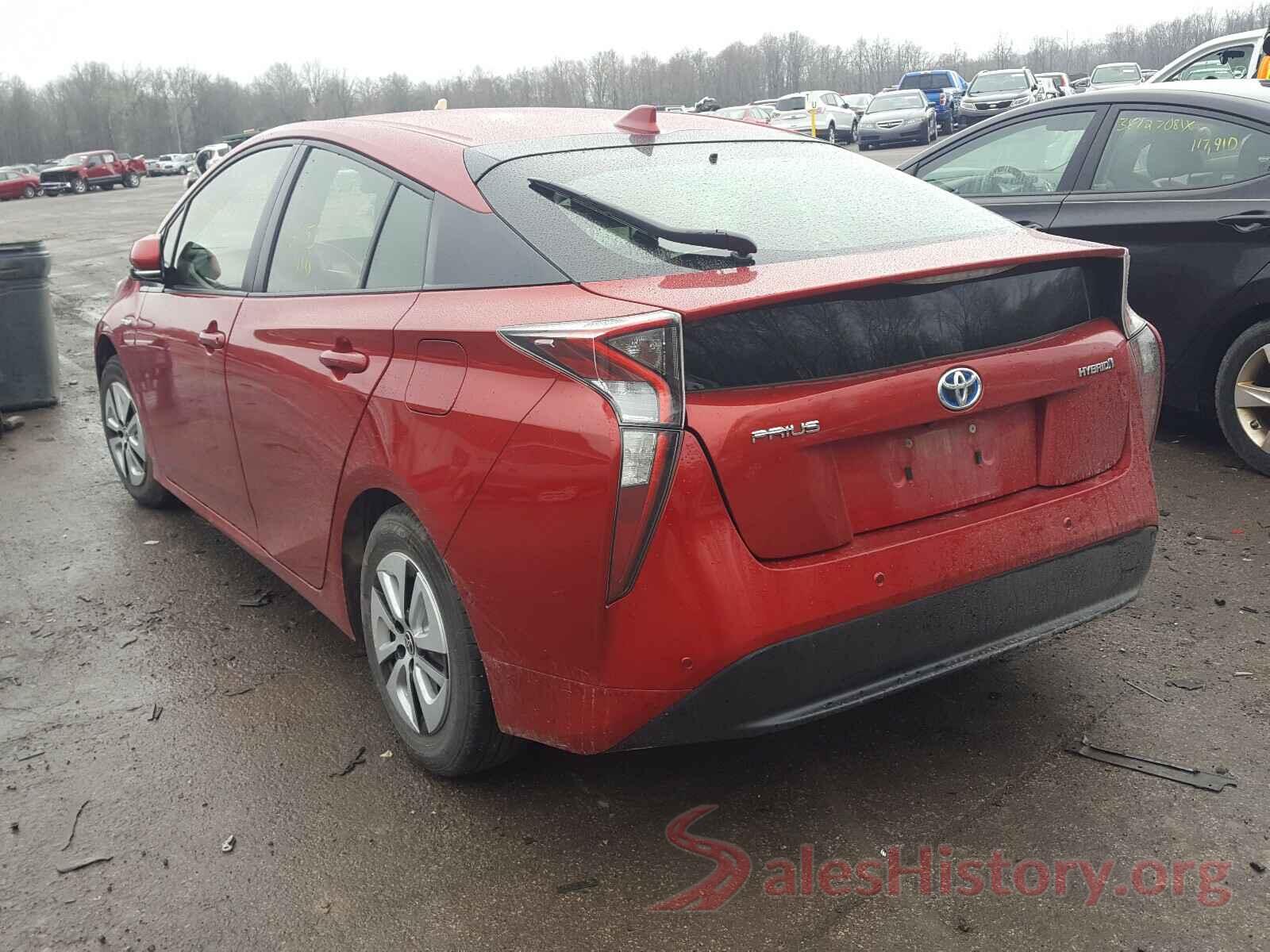 JTDKARFU1J3061863 2018 TOYOTA PRIUS