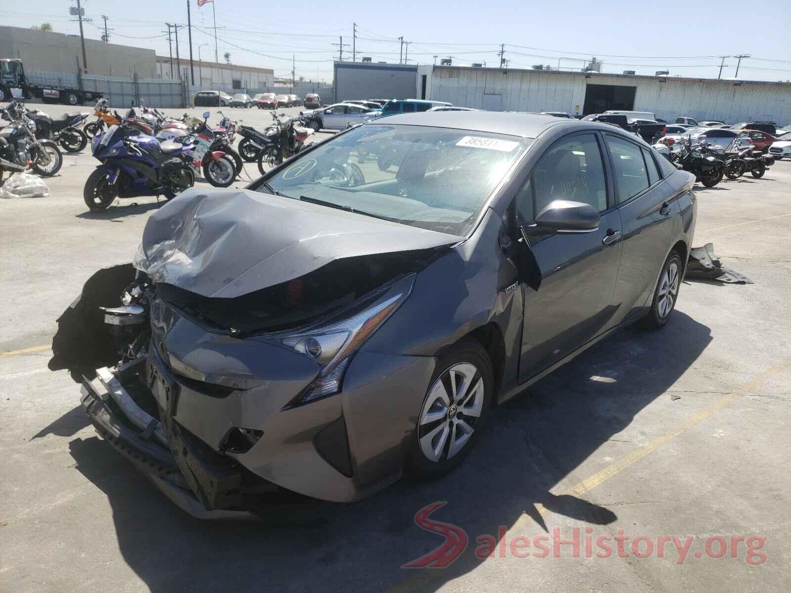 JTDKBRFU3G3006918 2016 TOYOTA PRIUS