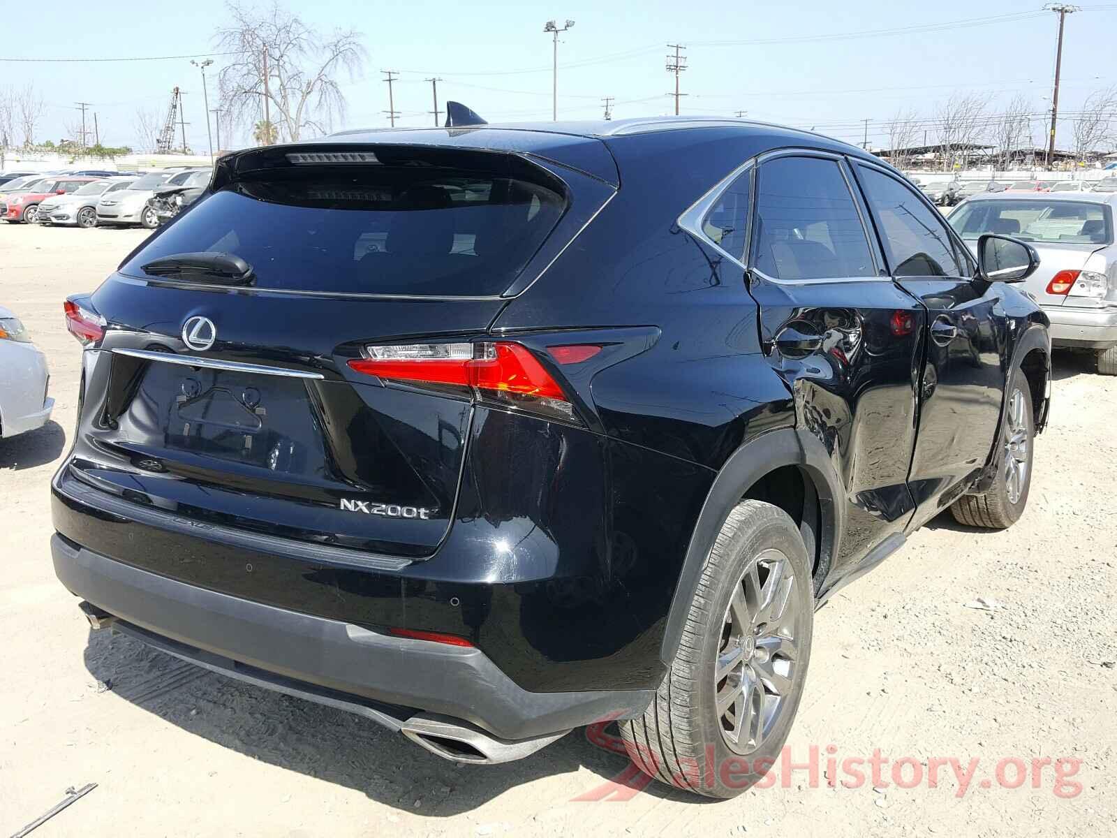 JTJYARBZ3G2048510 2016 LEXUS NX