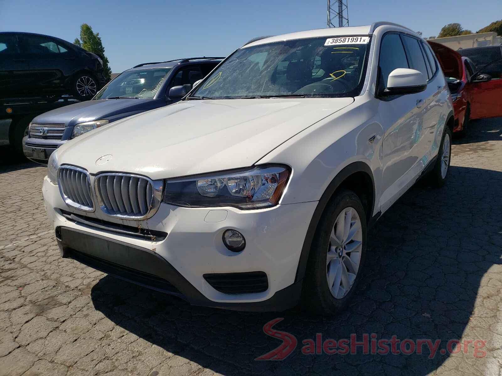 5UXWZ7C32H0V93160 2017 BMW X3