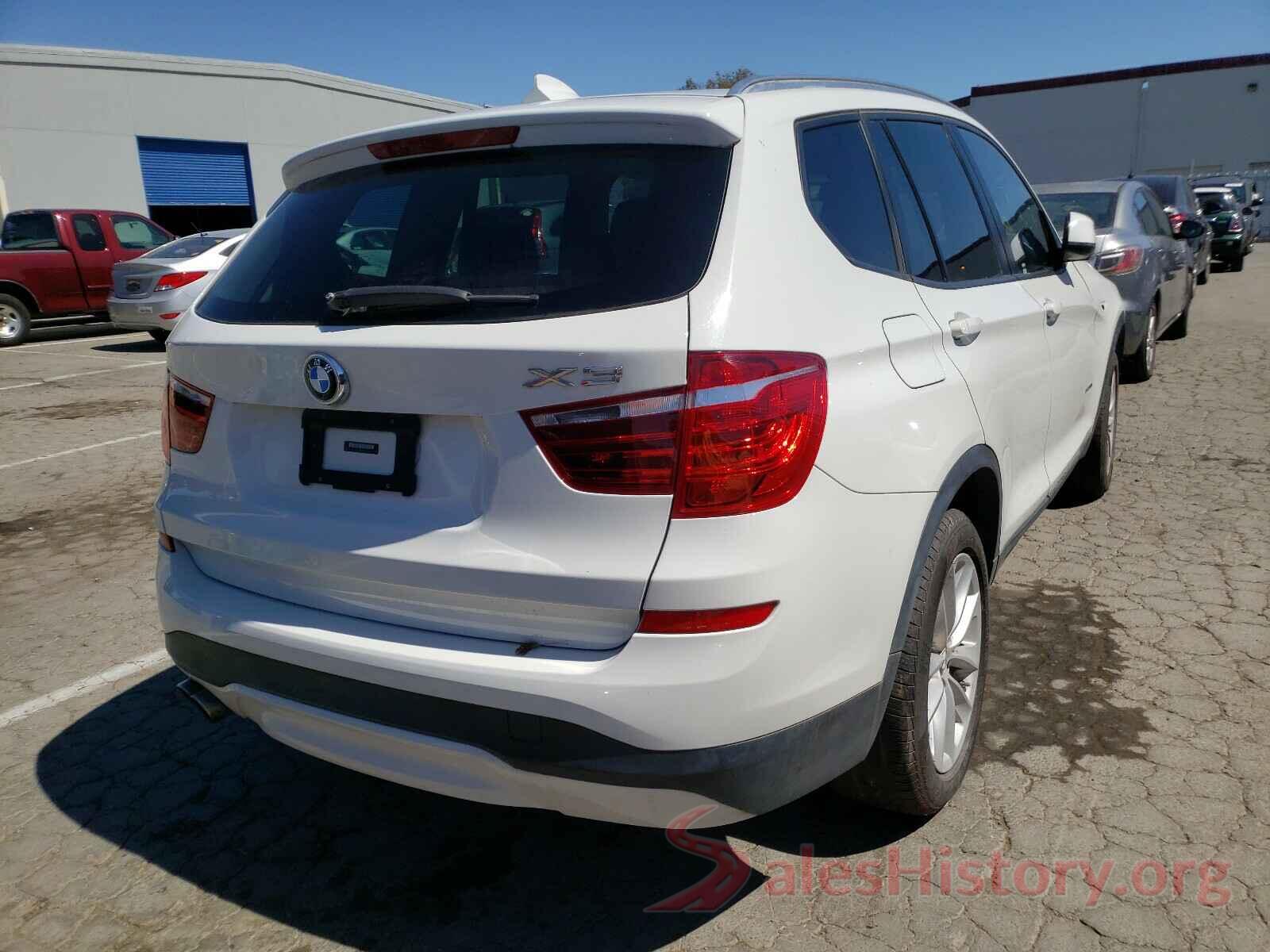 5UXWZ7C32H0V93160 2017 BMW X3