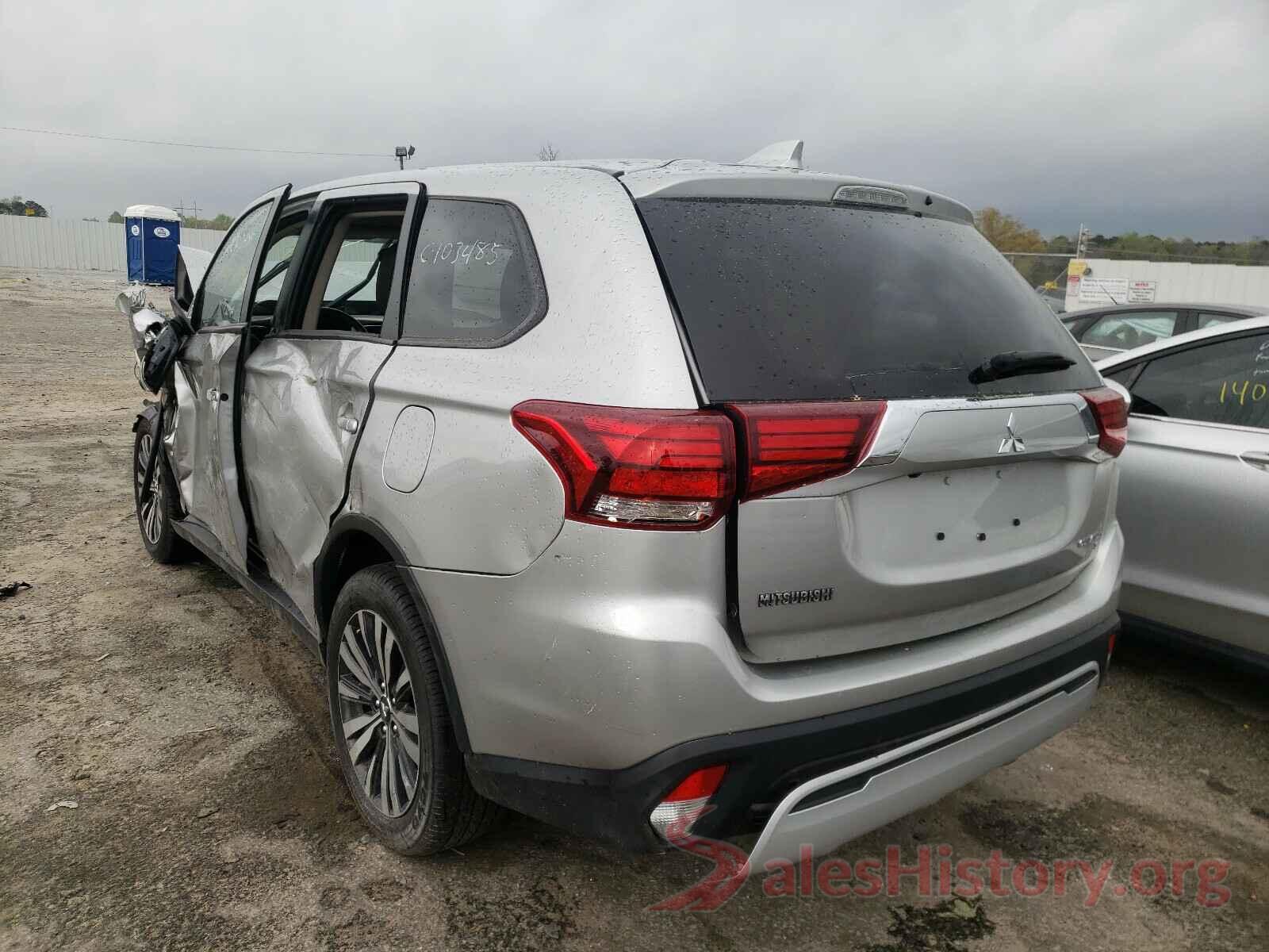 JA4AD3A3XKZ047032 2019 MITSUBISHI OUTLANDER