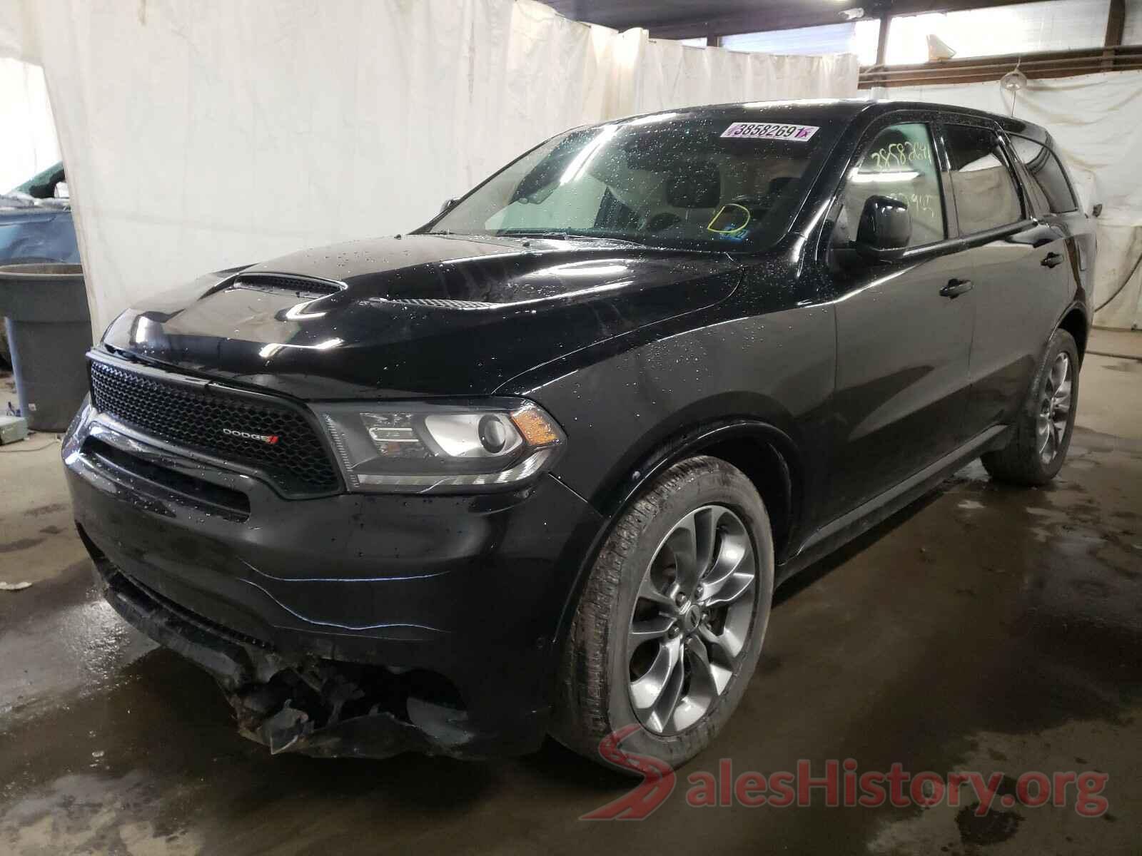 1C4SDJCTXKC664347 2019 DODGE DURANGO