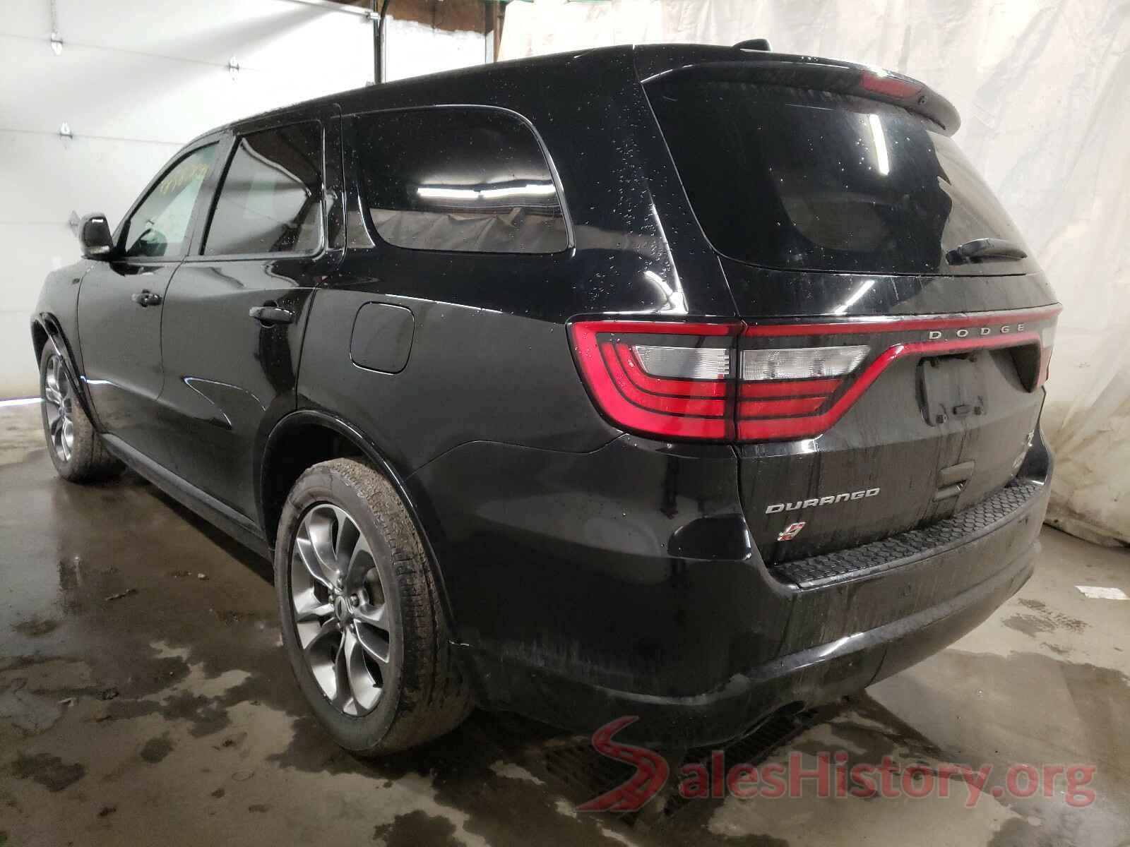 1C4SDJCTXKC664347 2019 DODGE DURANGO