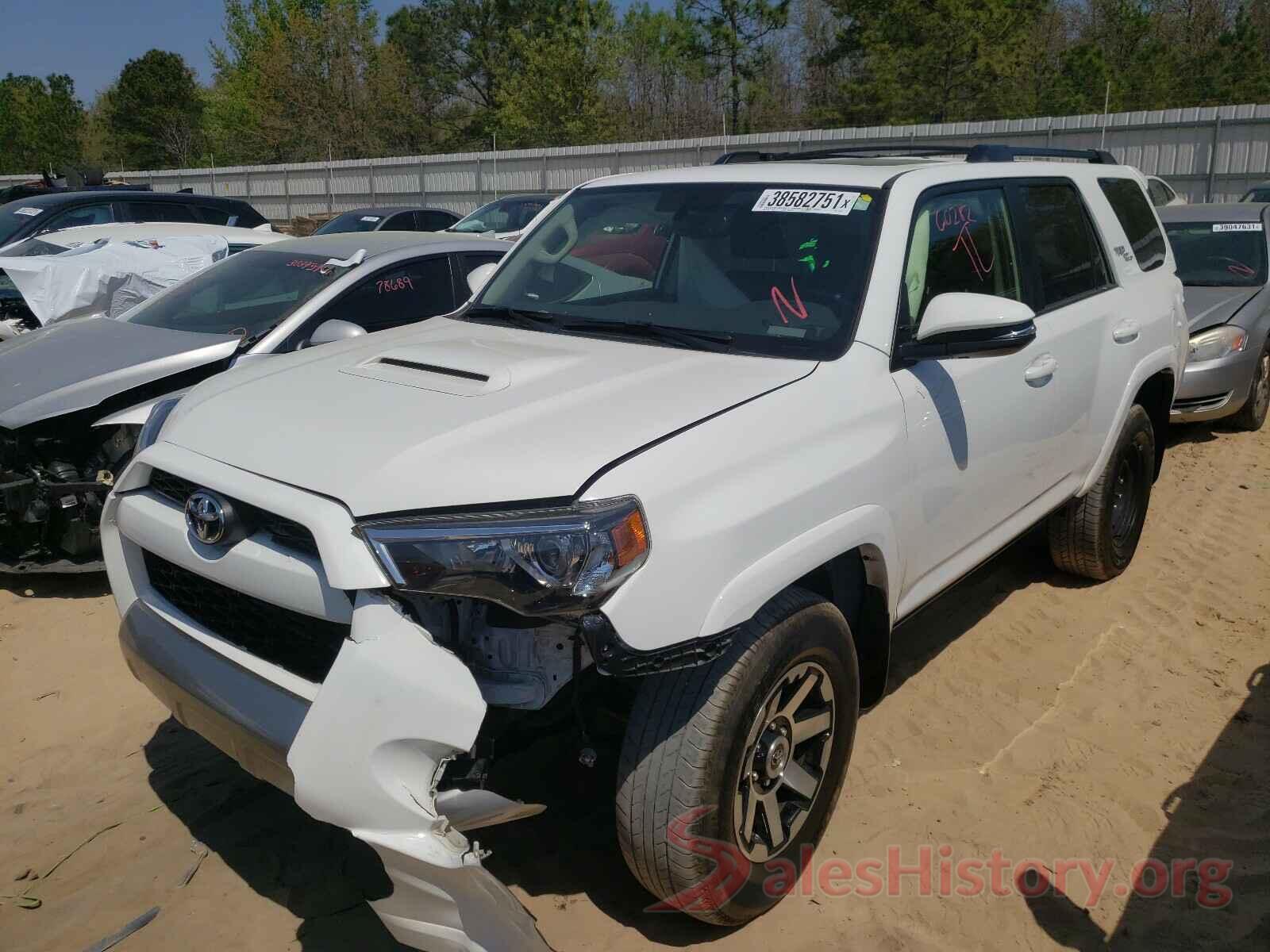 JTEBU5JRXK5612487 2019 TOYOTA 4RUNNER