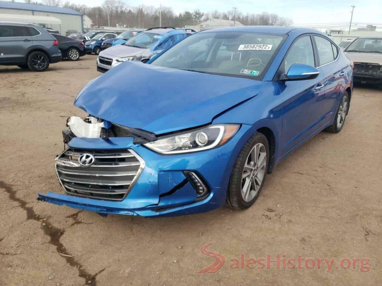 KMHD84LF4HU267529 2017 HYUNDAI ELANTRA