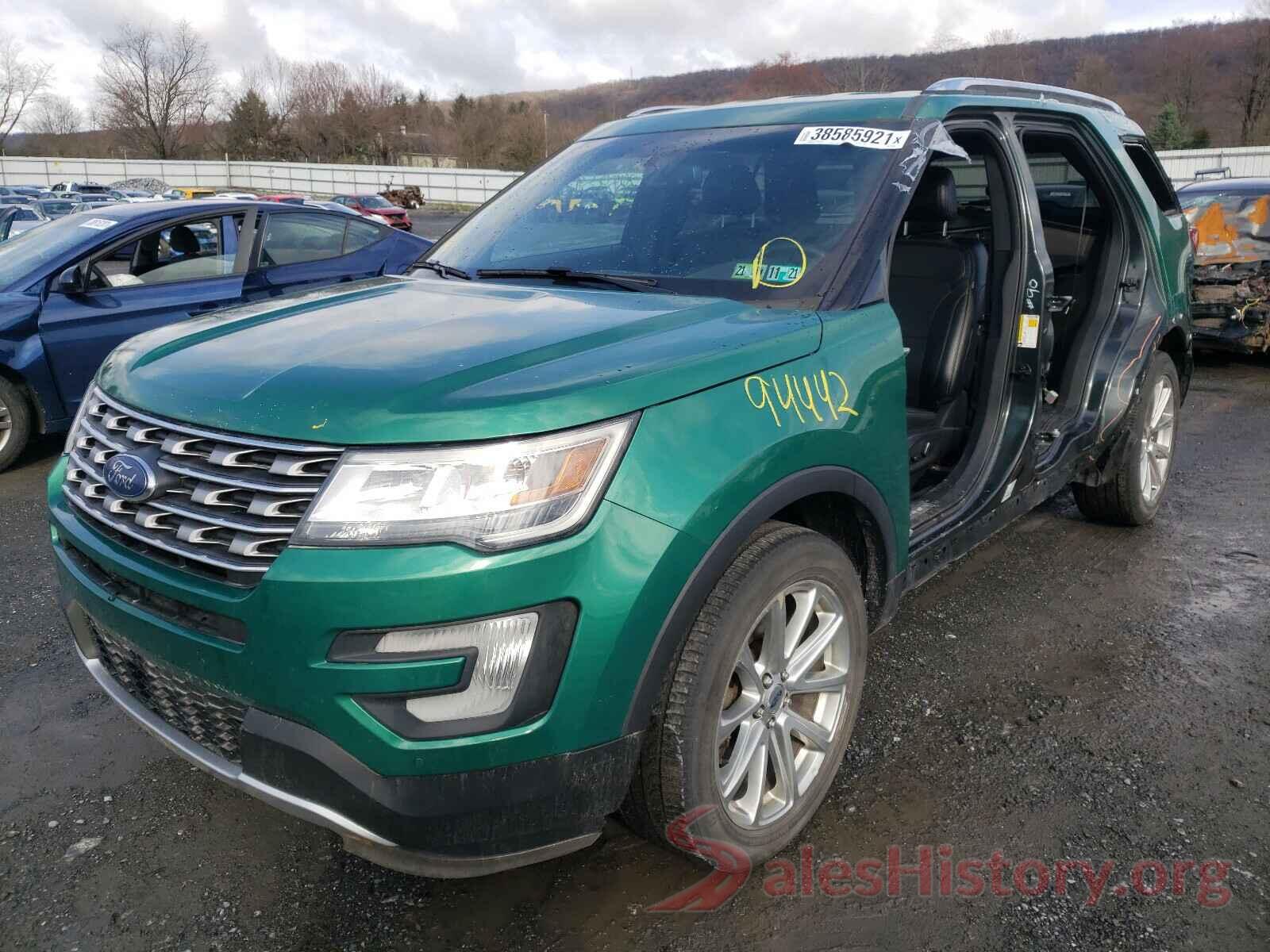 1FM5K8F81GGB73552 2016 FORD EXPLORER