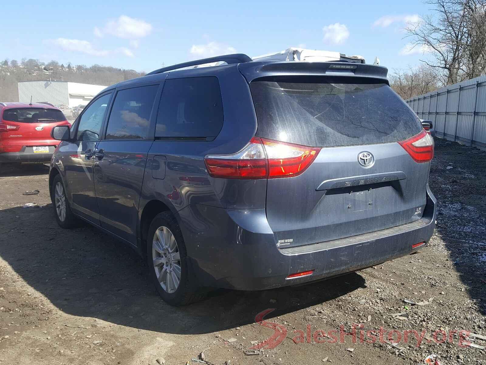 5TDJZ3DC4HS152176 2017 TOYOTA SIENNA