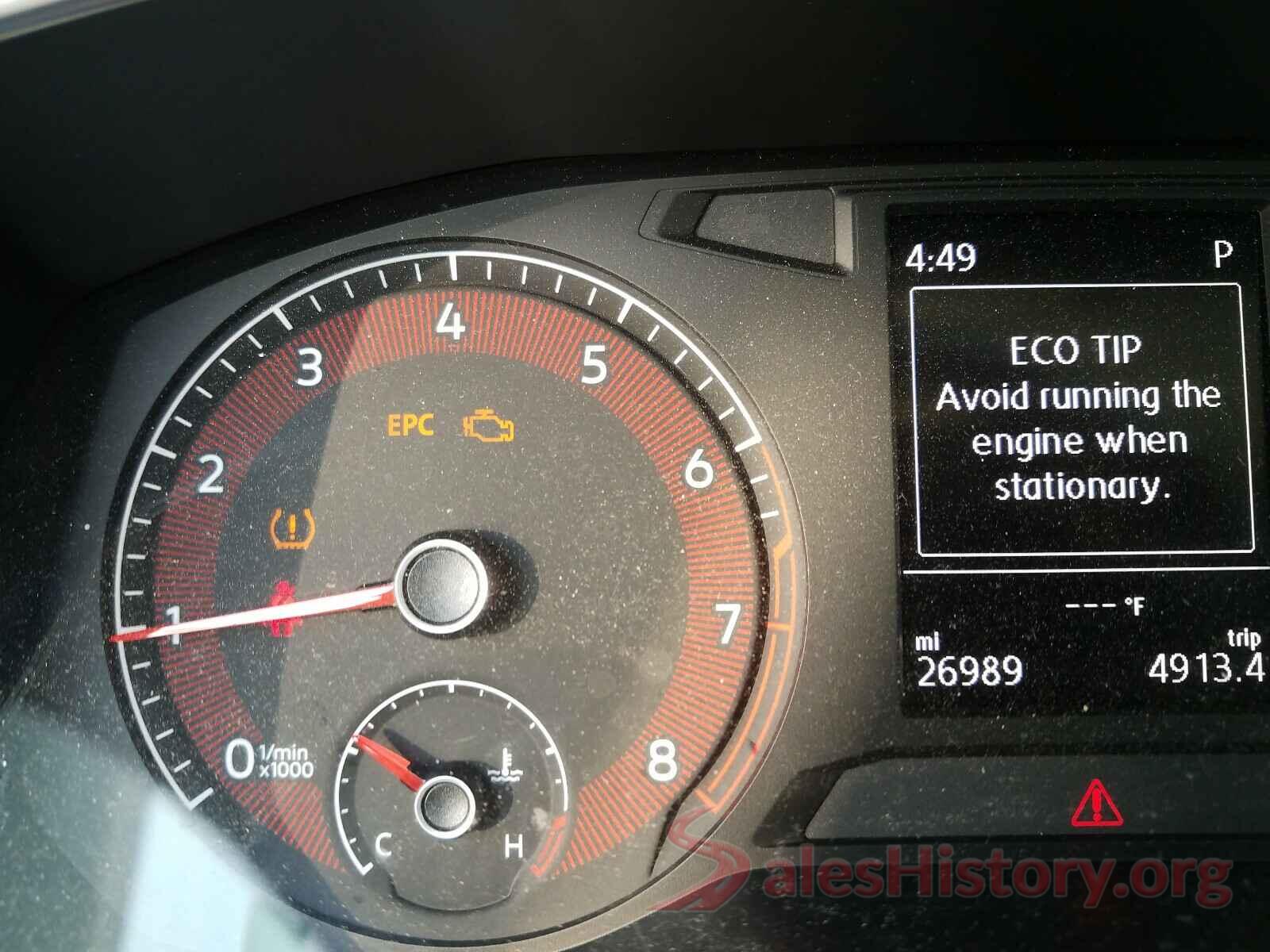 3VWC57BU7KM165306 2019 VOLKSWAGEN JETTA