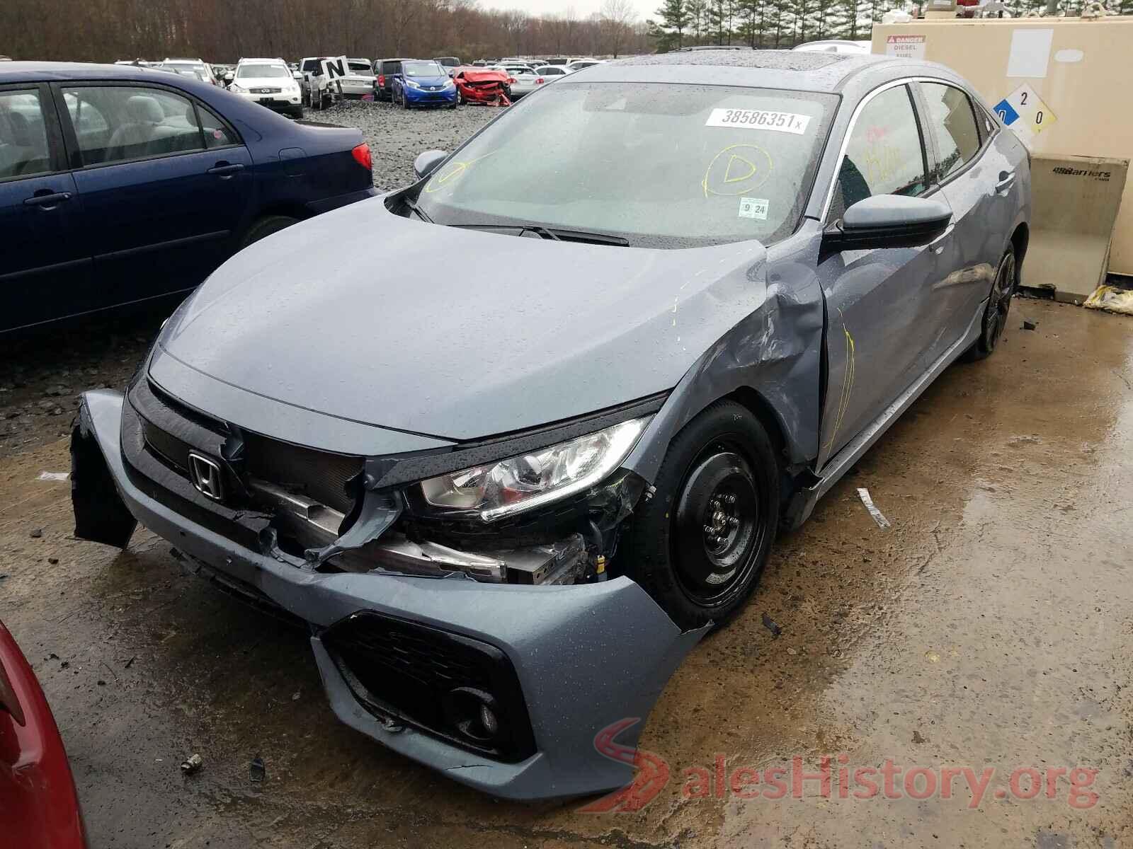 SHHFK7H66KU425232 2019 HONDA CIVIC