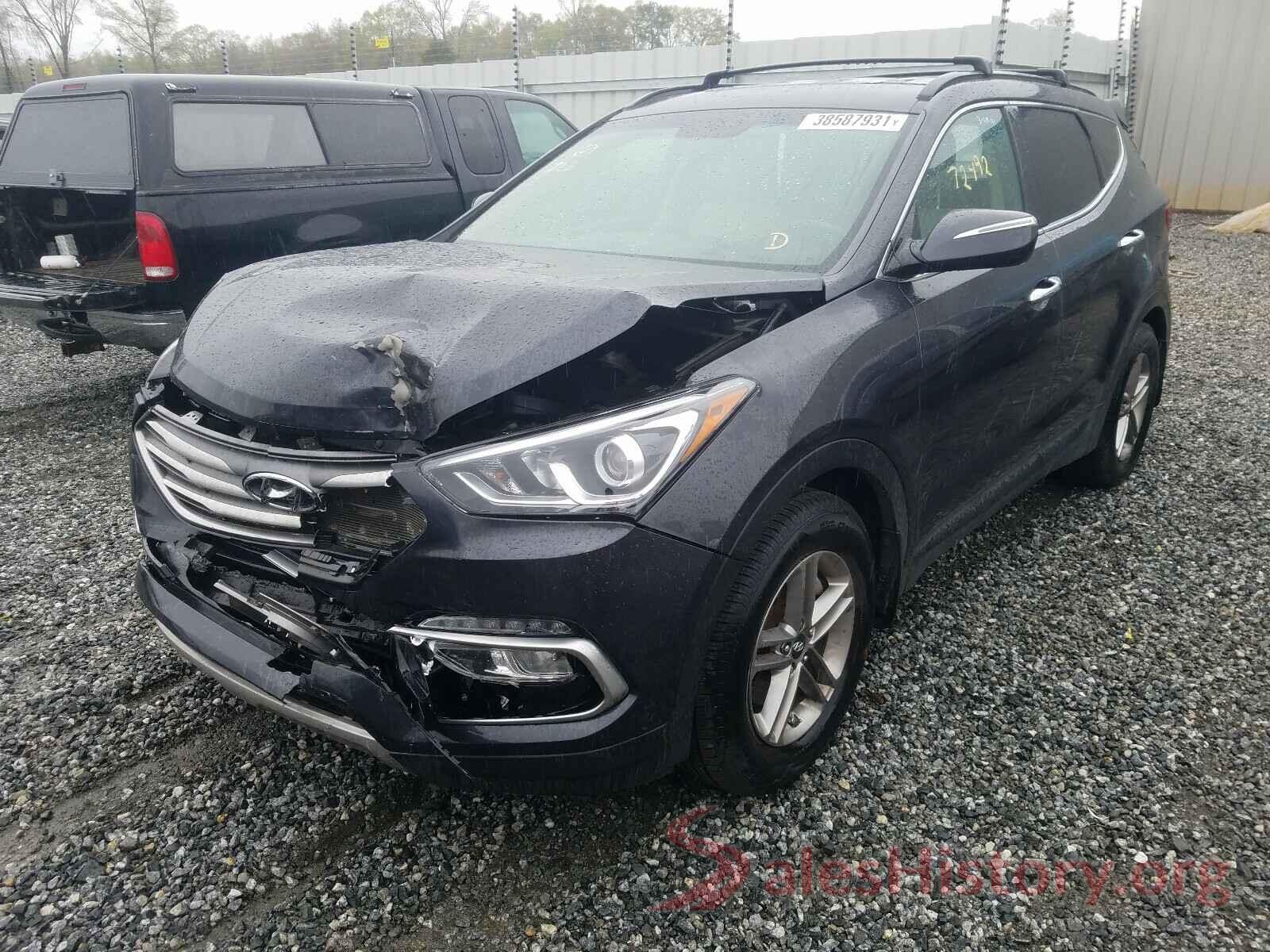 5XYZU3LB8HG422100 2017 HYUNDAI SANTA FE