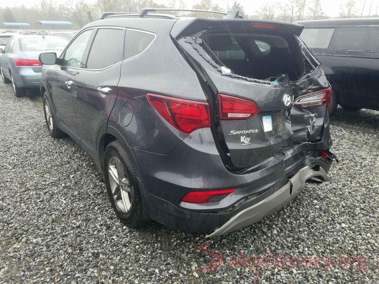 5XYZU3LB8HG422100 2017 HYUNDAI SANTA FE