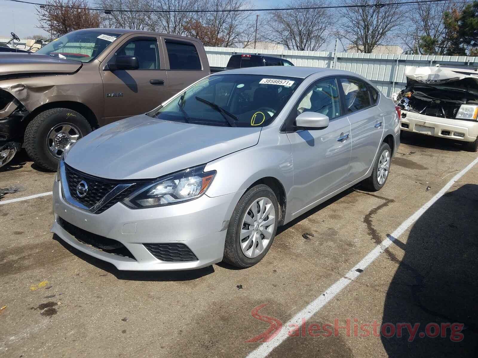 3N1AB7AP3HL639882 2017 NISSAN SENTRA