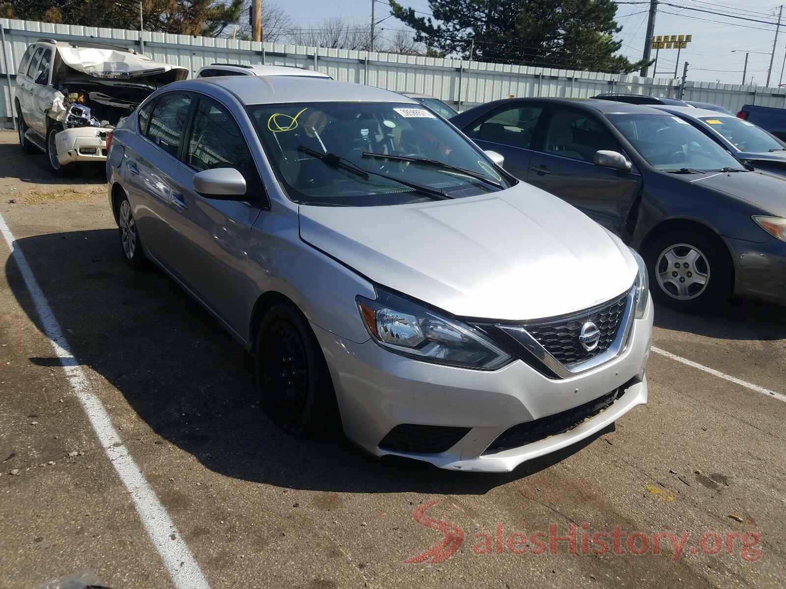 3N1AB7AP3HL639882 2017 NISSAN SENTRA