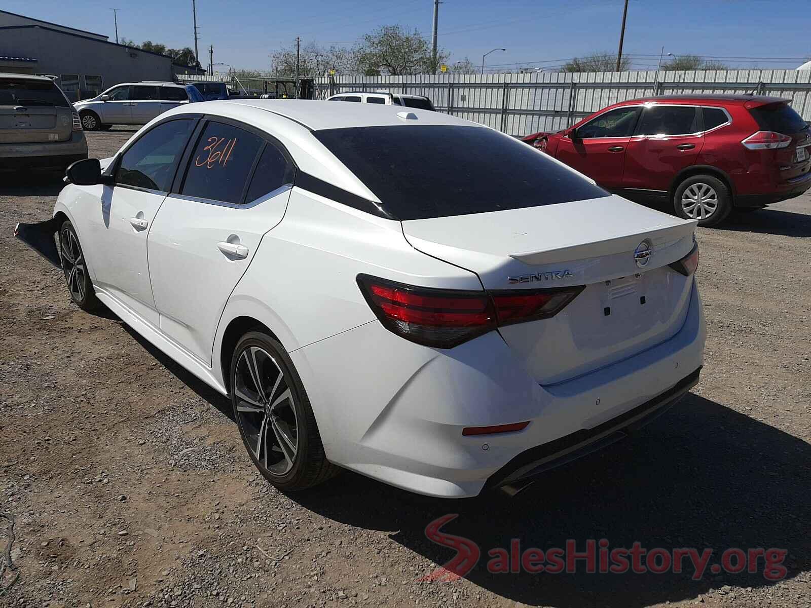 3N1AB8DV2LY311395 2020 NISSAN SENTRA