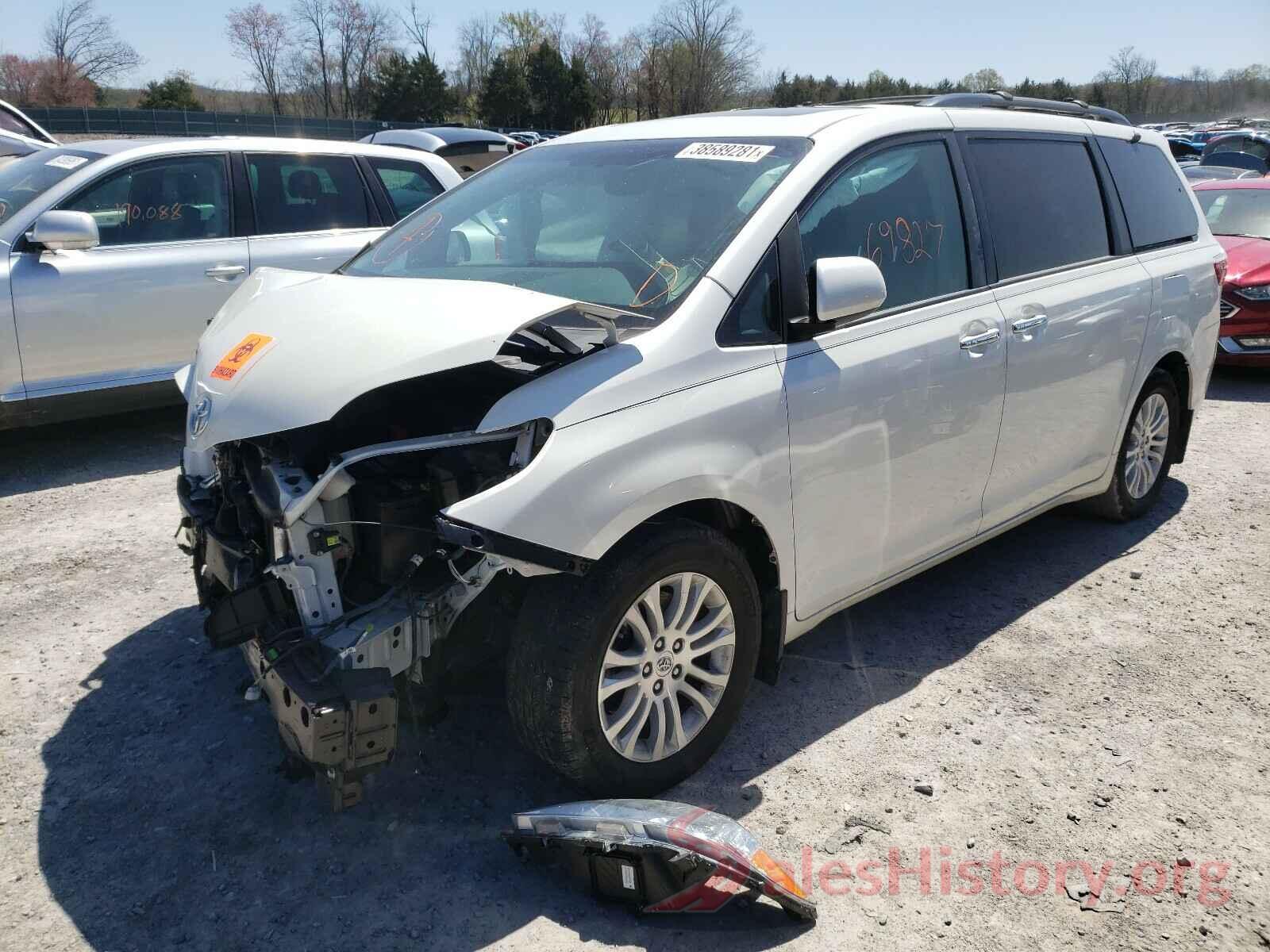 5TDYZ3DC7HS777119 2017 TOYOTA SIENNA